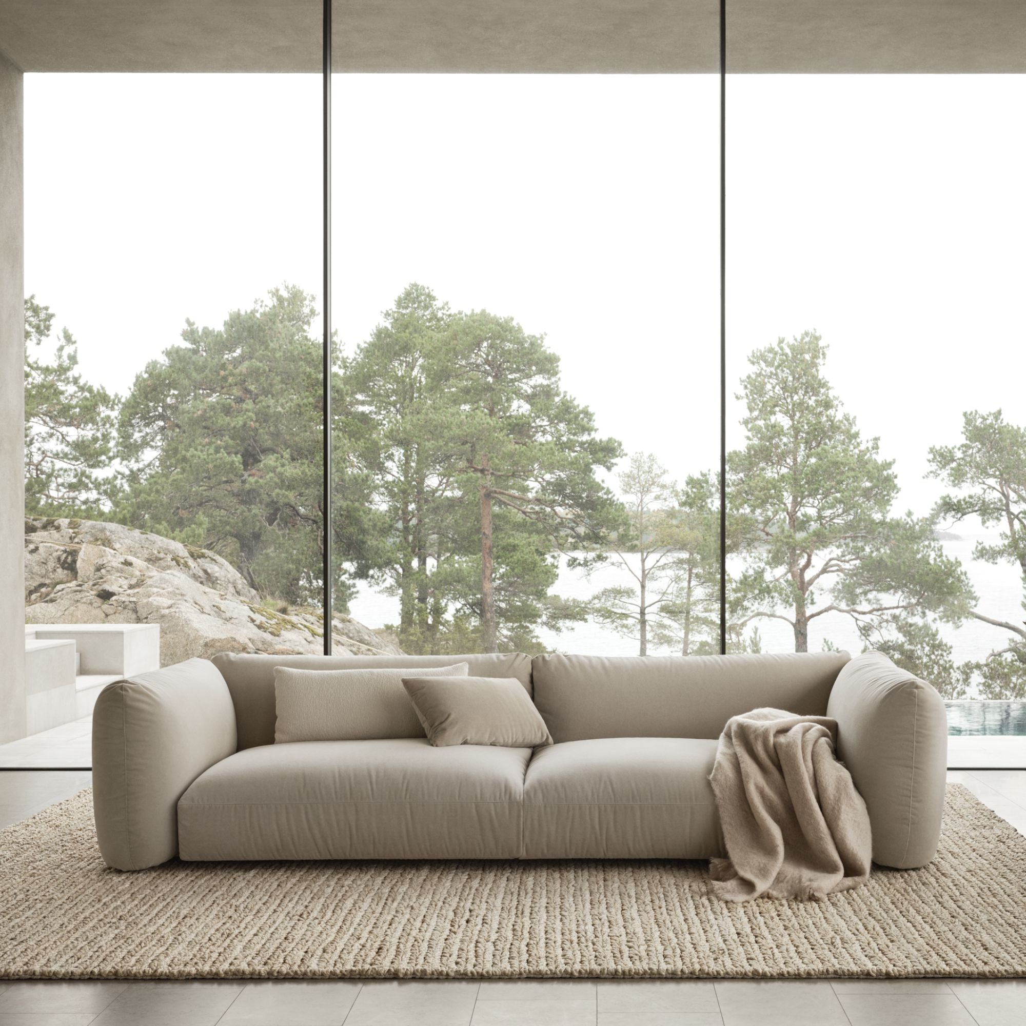 Lotta Agaton 2-Seater Sofa - Velvet - THAT COOL LIVING