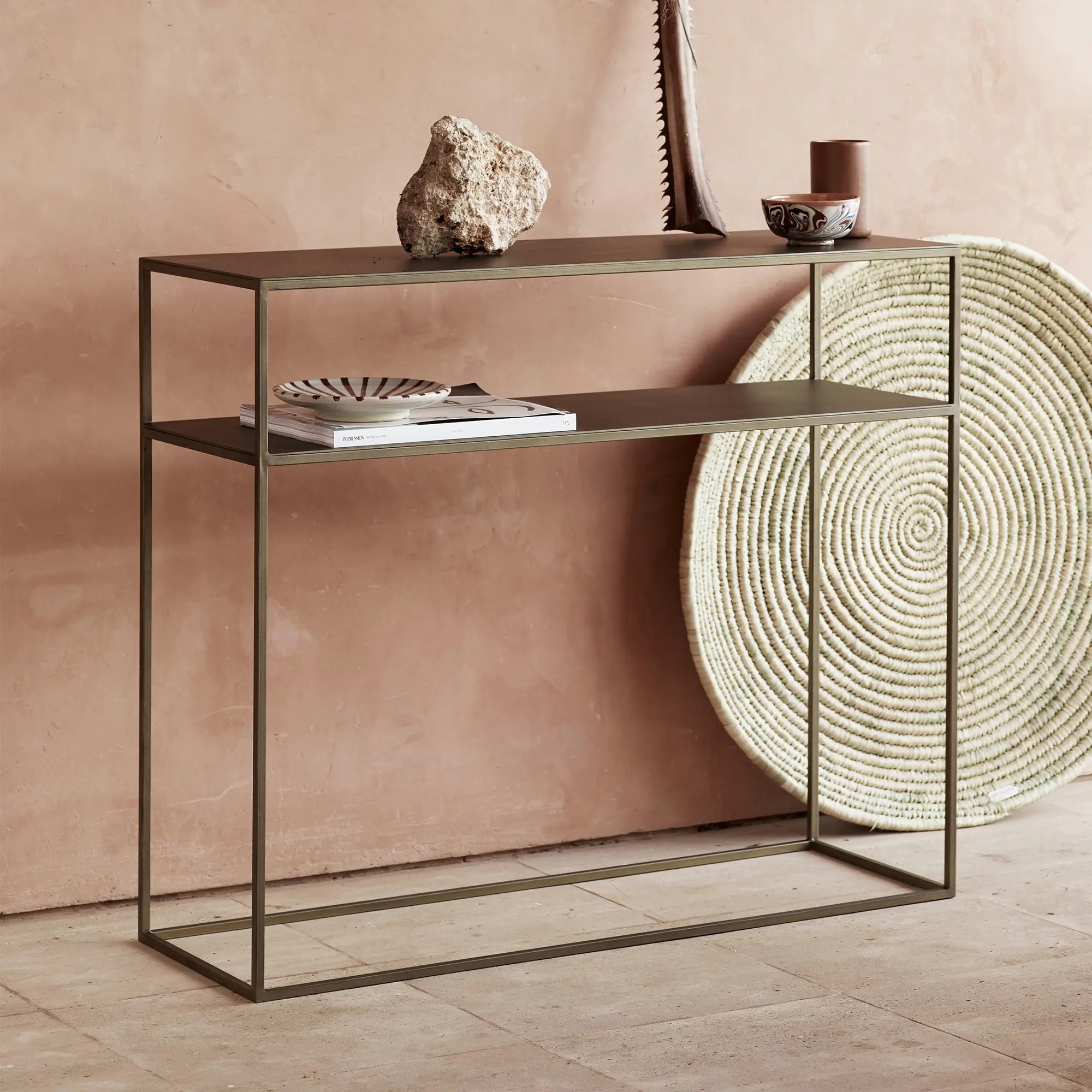 Metal Console Table