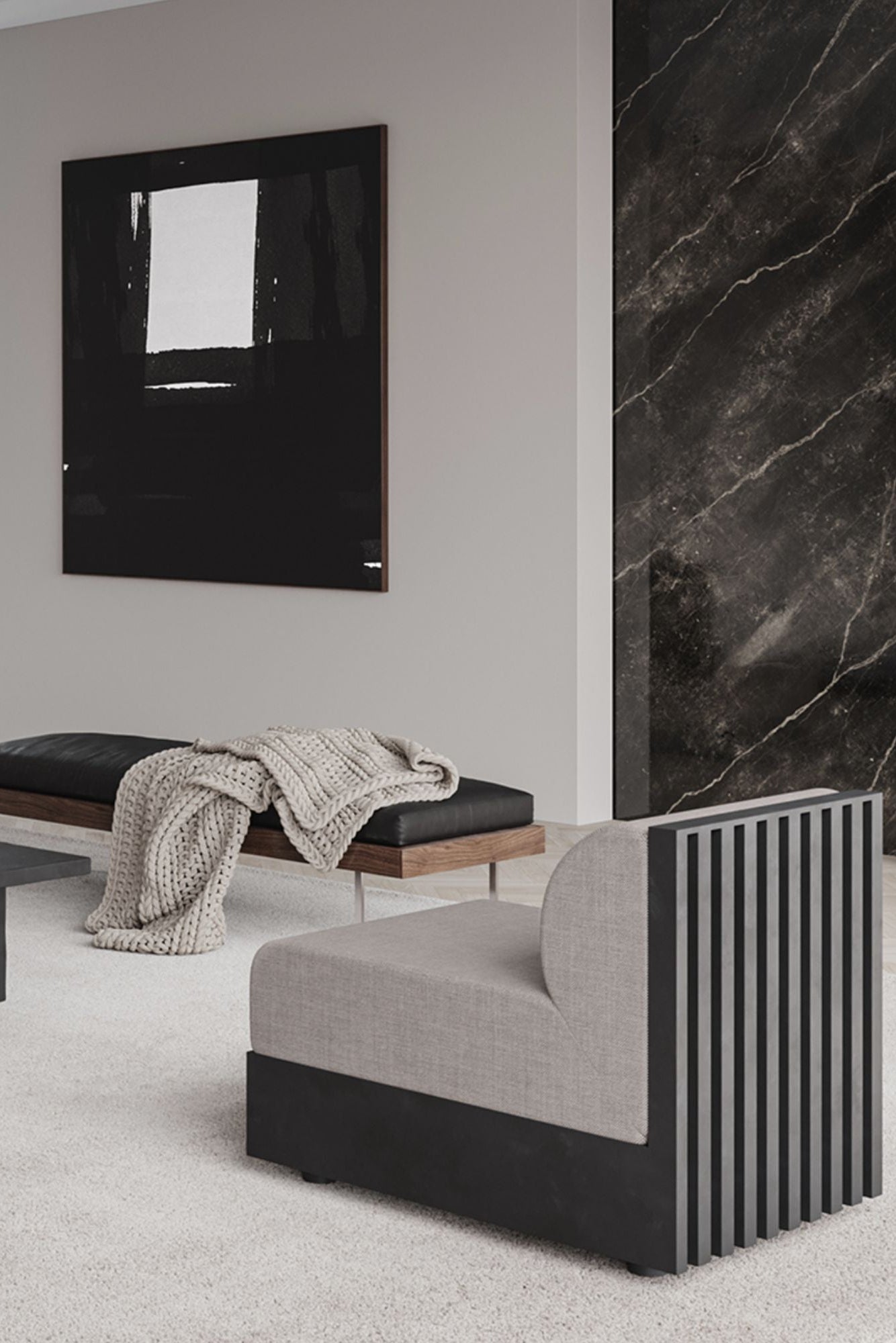 Tribu Lounge Chair - Taupe Palazzo - THAT COOL LIVING
