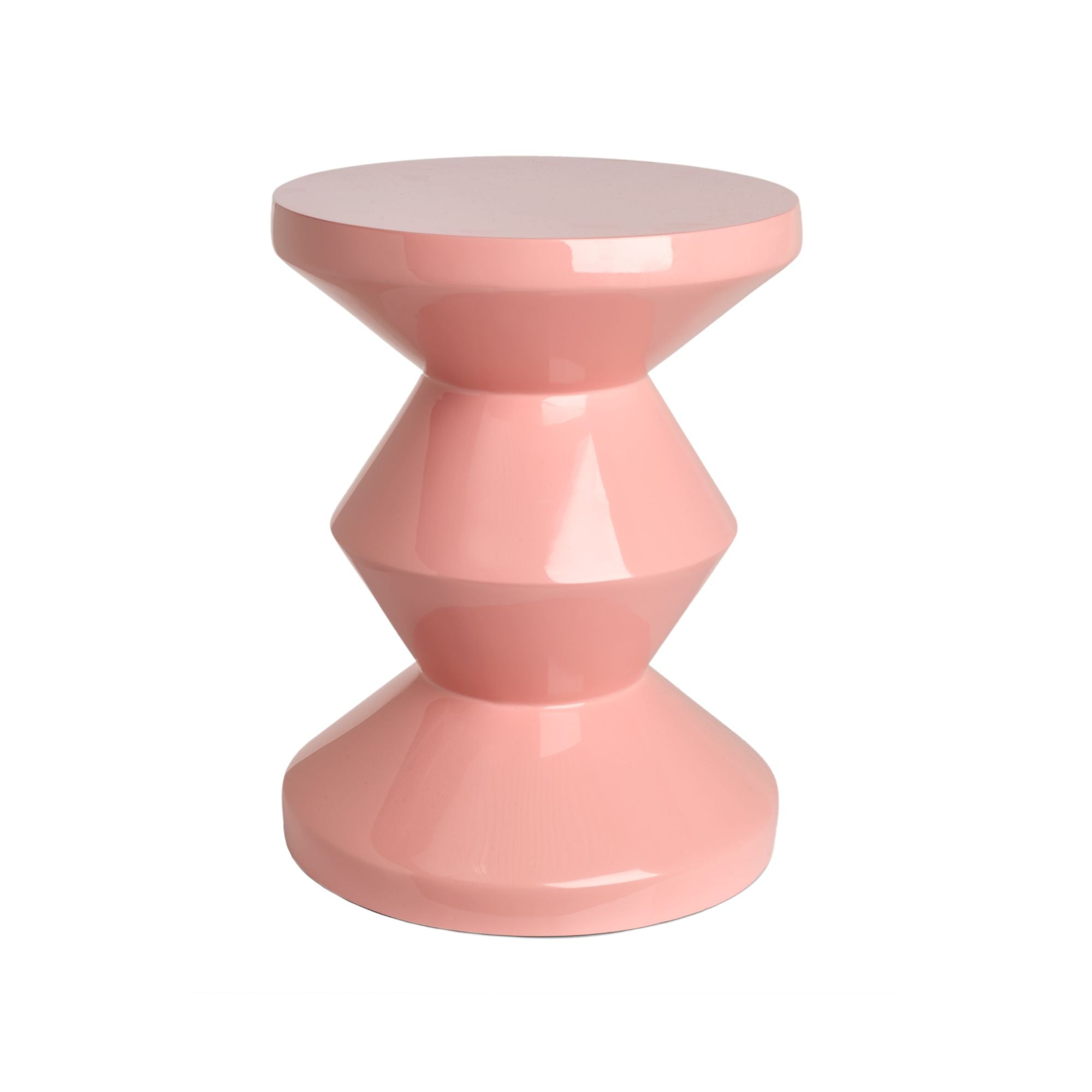 Zig Zag Stool - Pink - THAT COOL LIVING