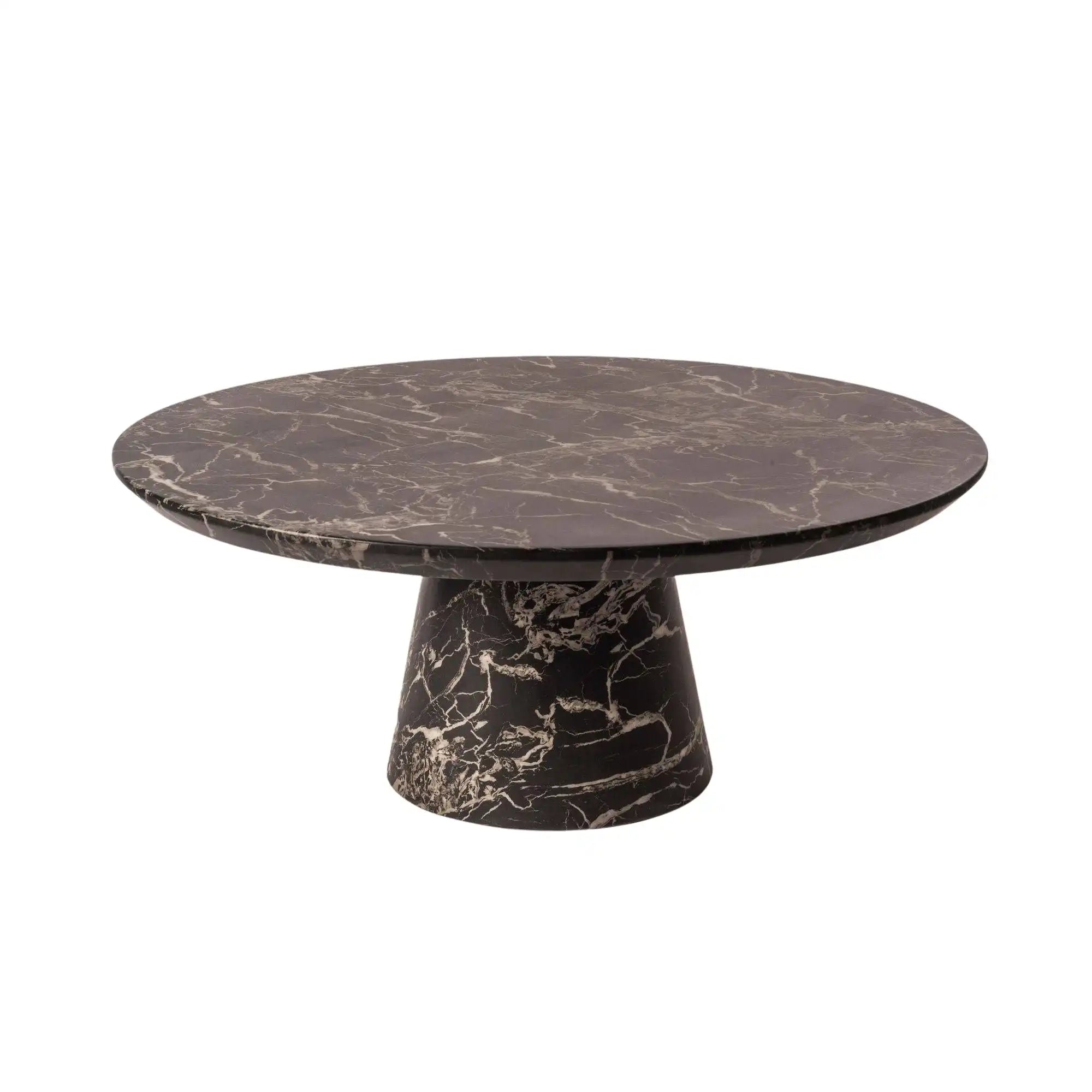 Disc Marble Look Coffee Table - THAT COOL LIVING
