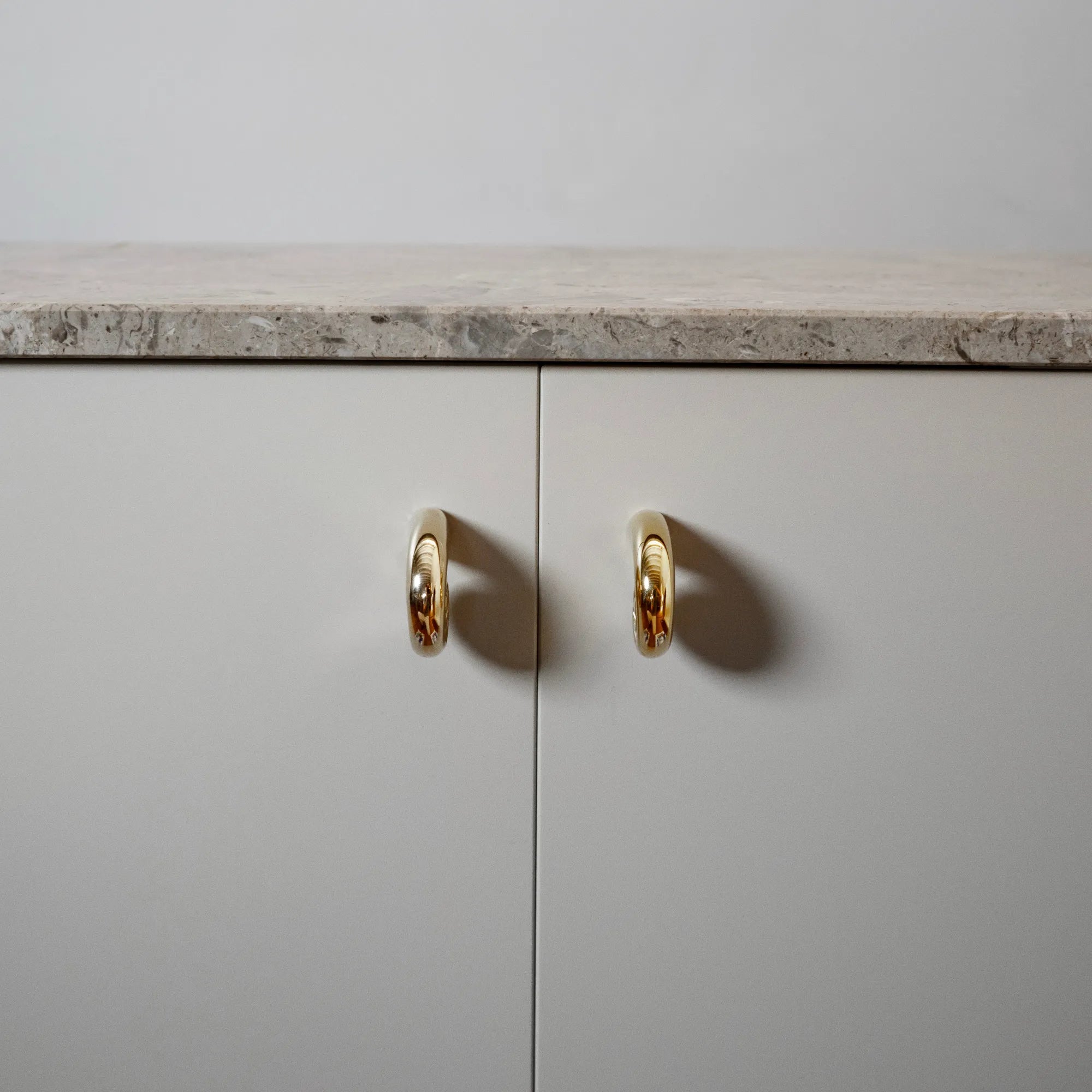 Noelle Knob - Set of 2 - Brass - THAT COOL LIVING