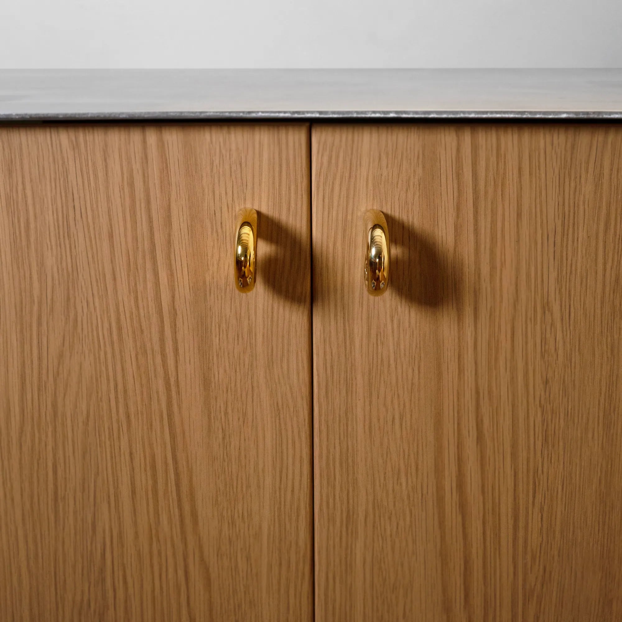 Noelle Knob - Set of 2 - Brass - THAT COOL LIVING