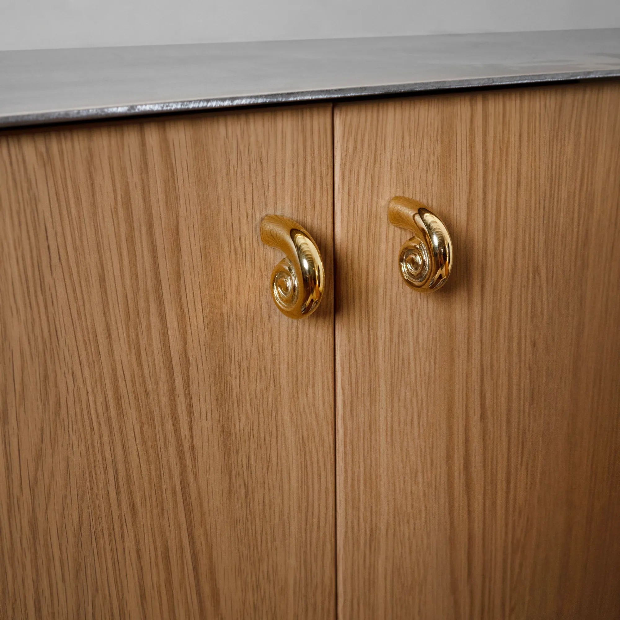 Noelle Knob - Set of 2 - Brass - THAT COOL LIVING