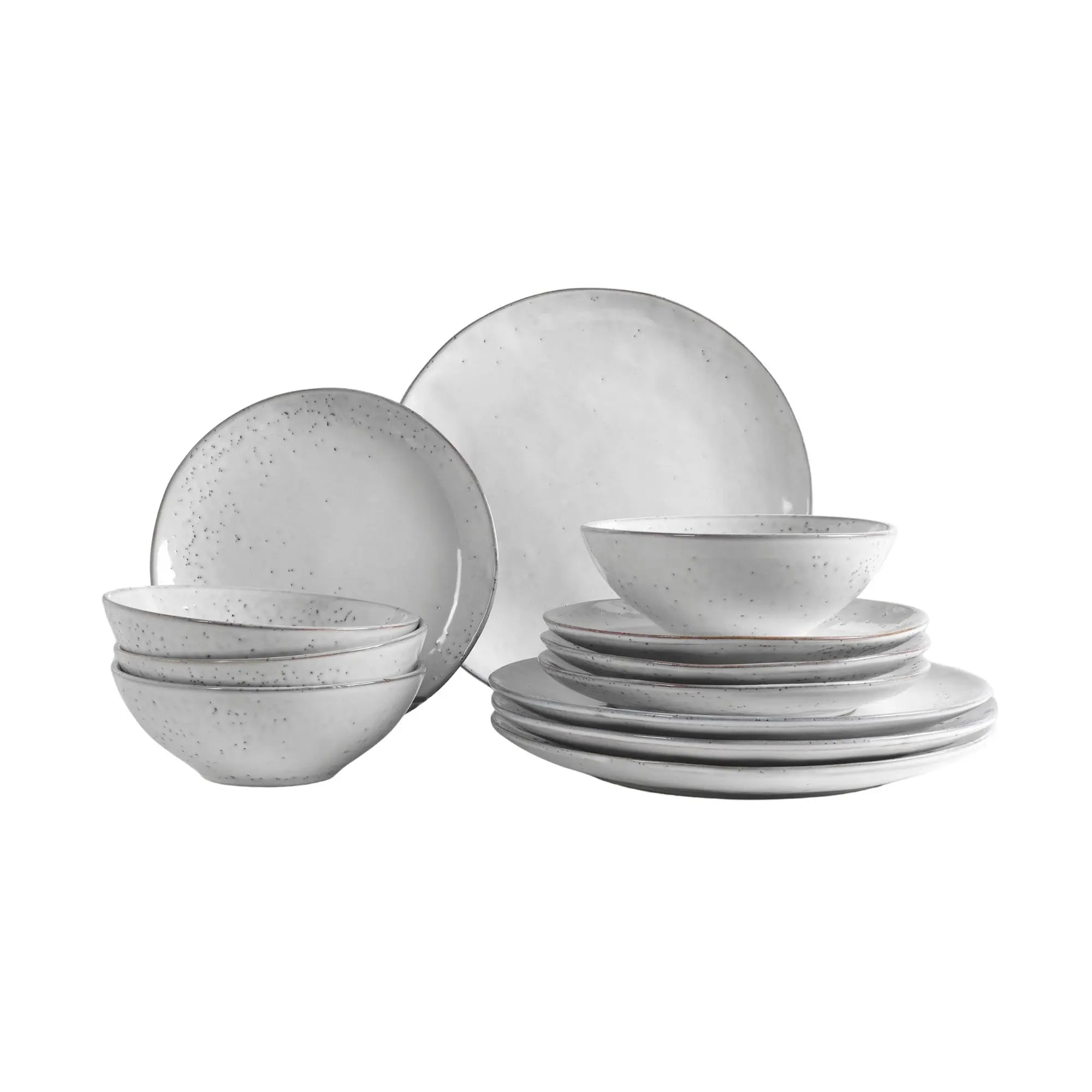 Nordic Sand Dinner Set for 4