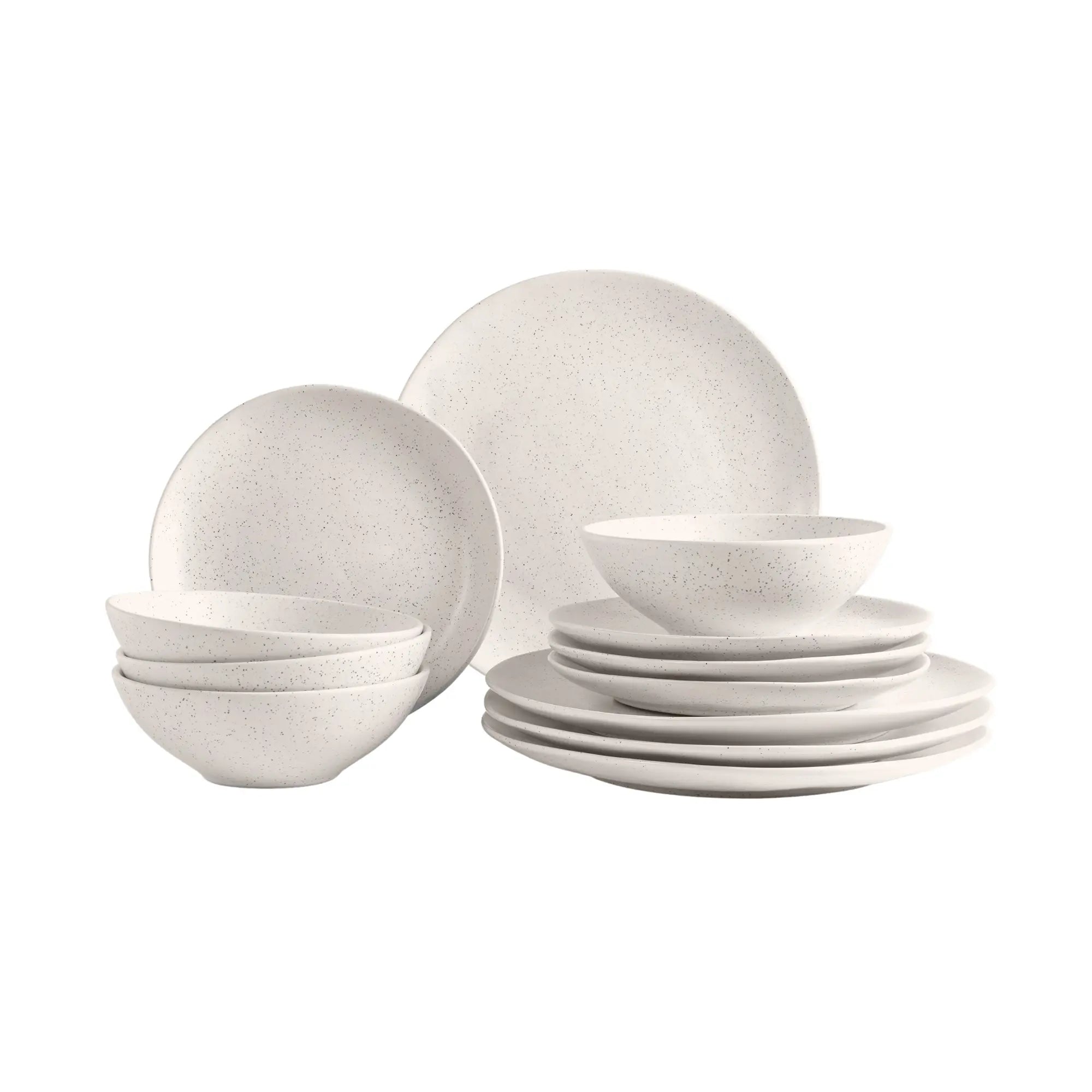 Nordic Vanilla Dinner Set for 4