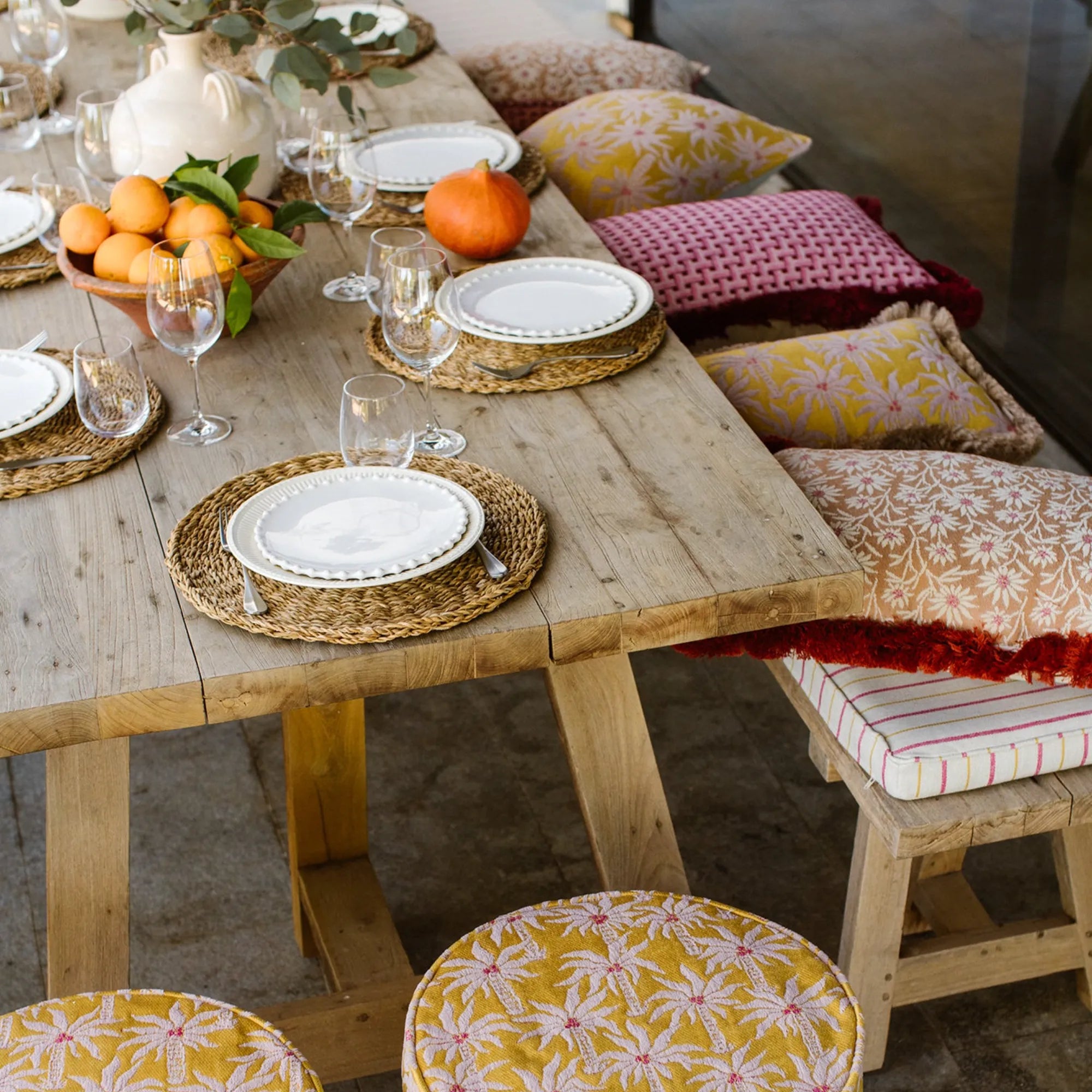 The Sunny Delight Cushion Set - S - THAT COOL LIVING