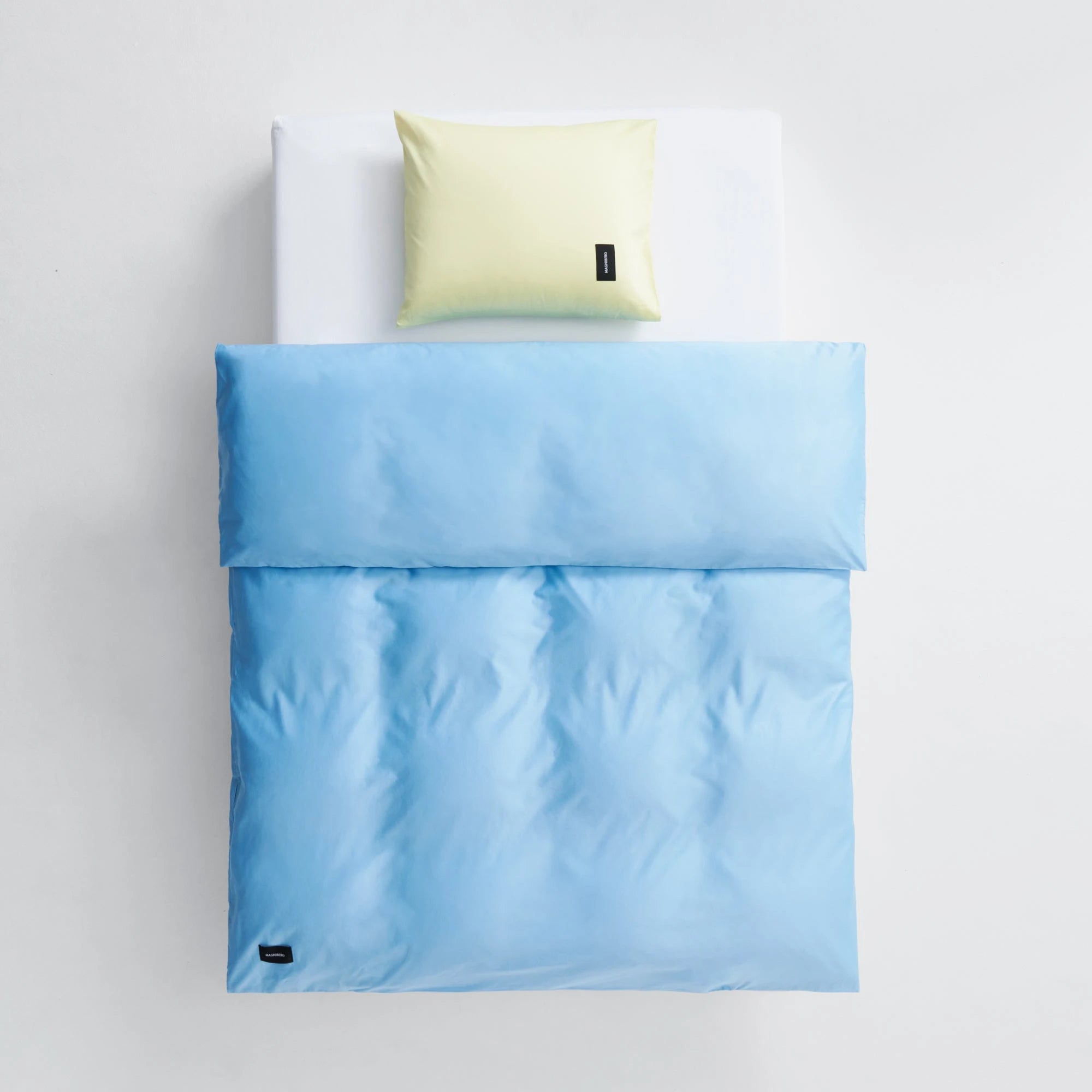 Pure Sateen Duvet Cover - Baby Blue