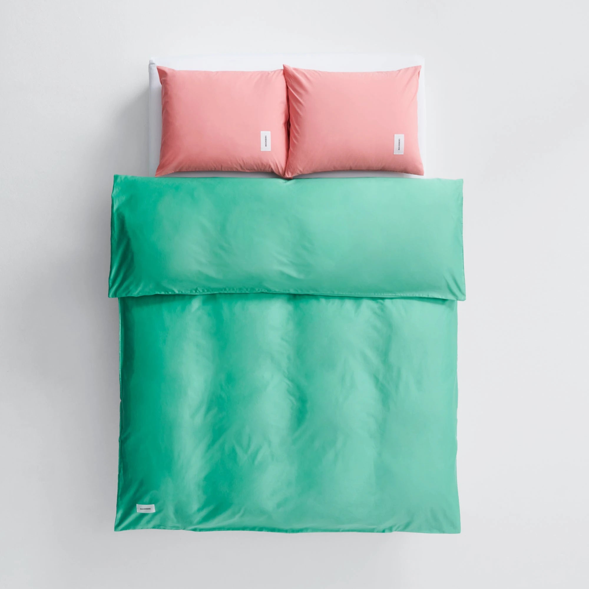 Pure Sateen Duvet Cover - Fresh Green