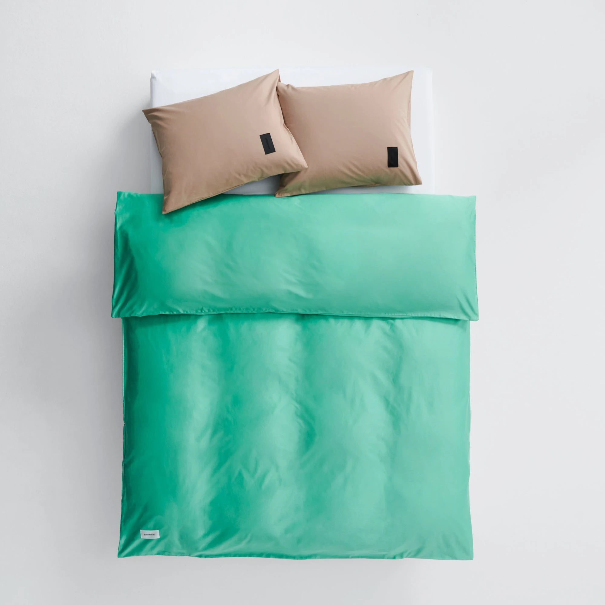 Pure Sateen Duvet Cover - Fresh Green