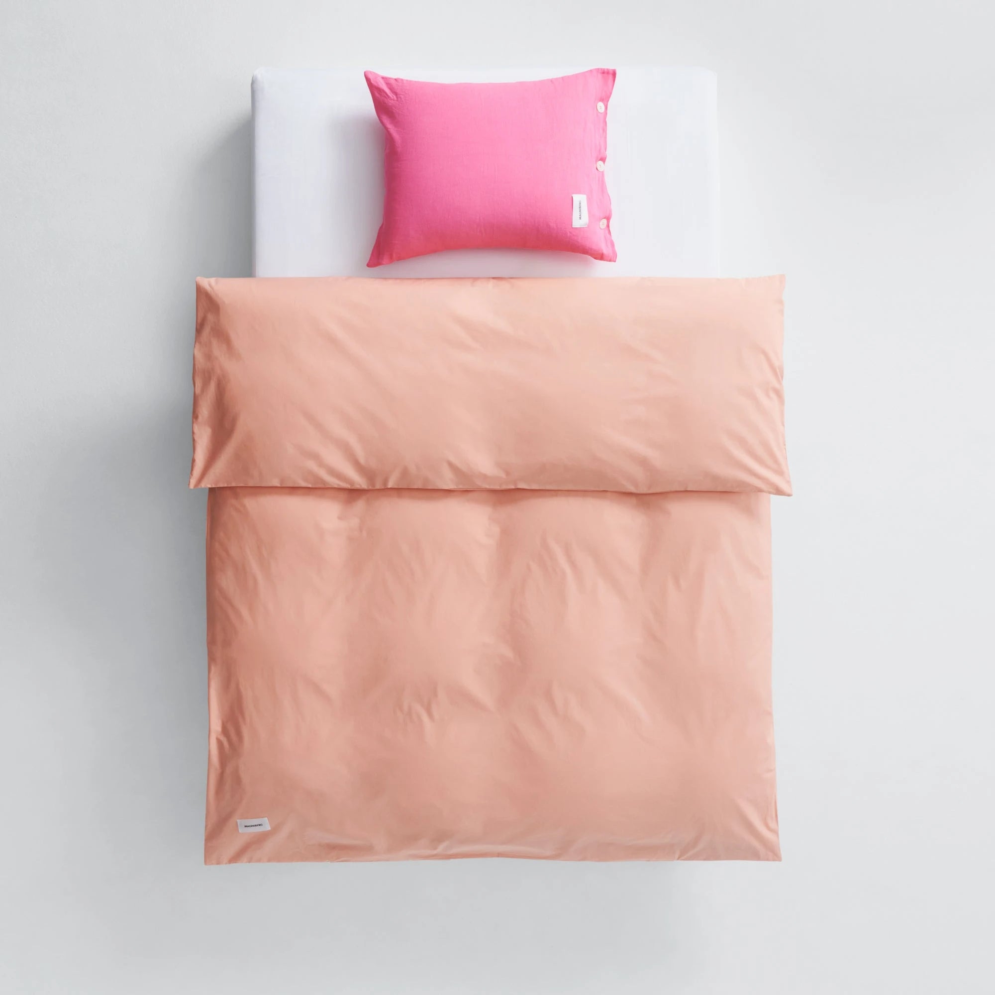 Pure Poplin Duvet Cover - Peach