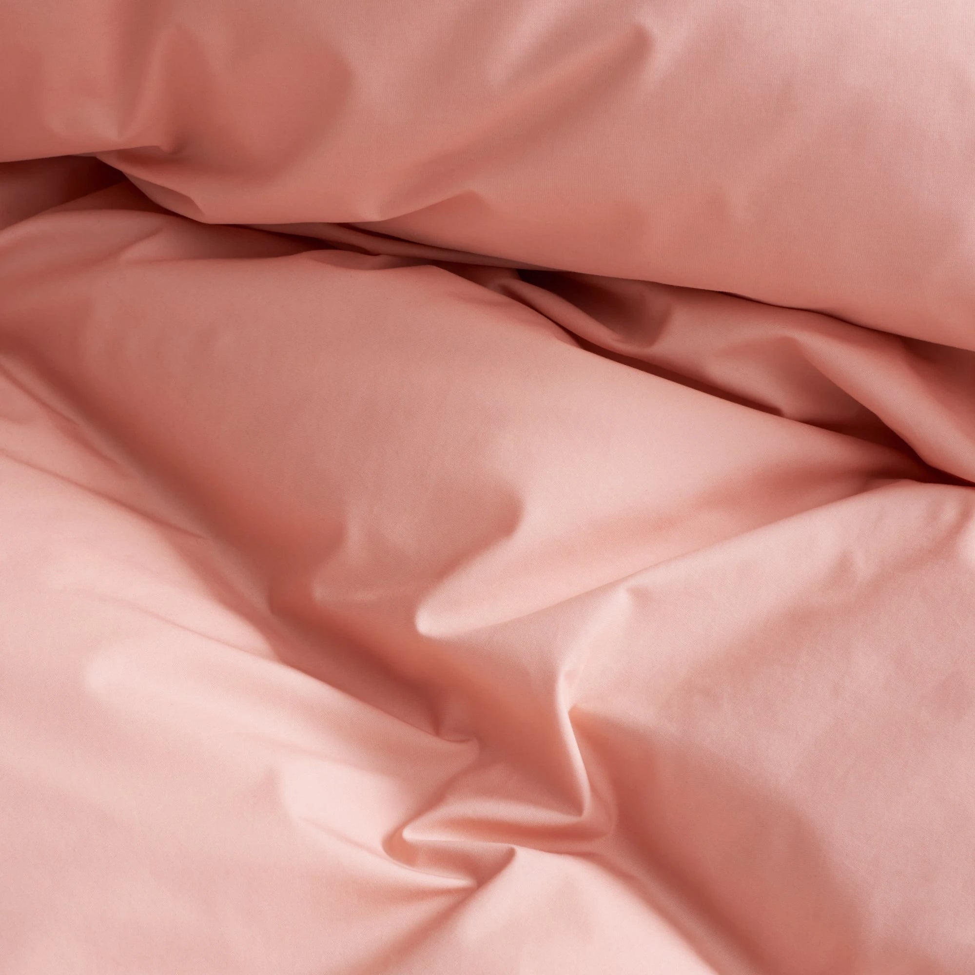 Pure Poplin Duvet Cover - Peach