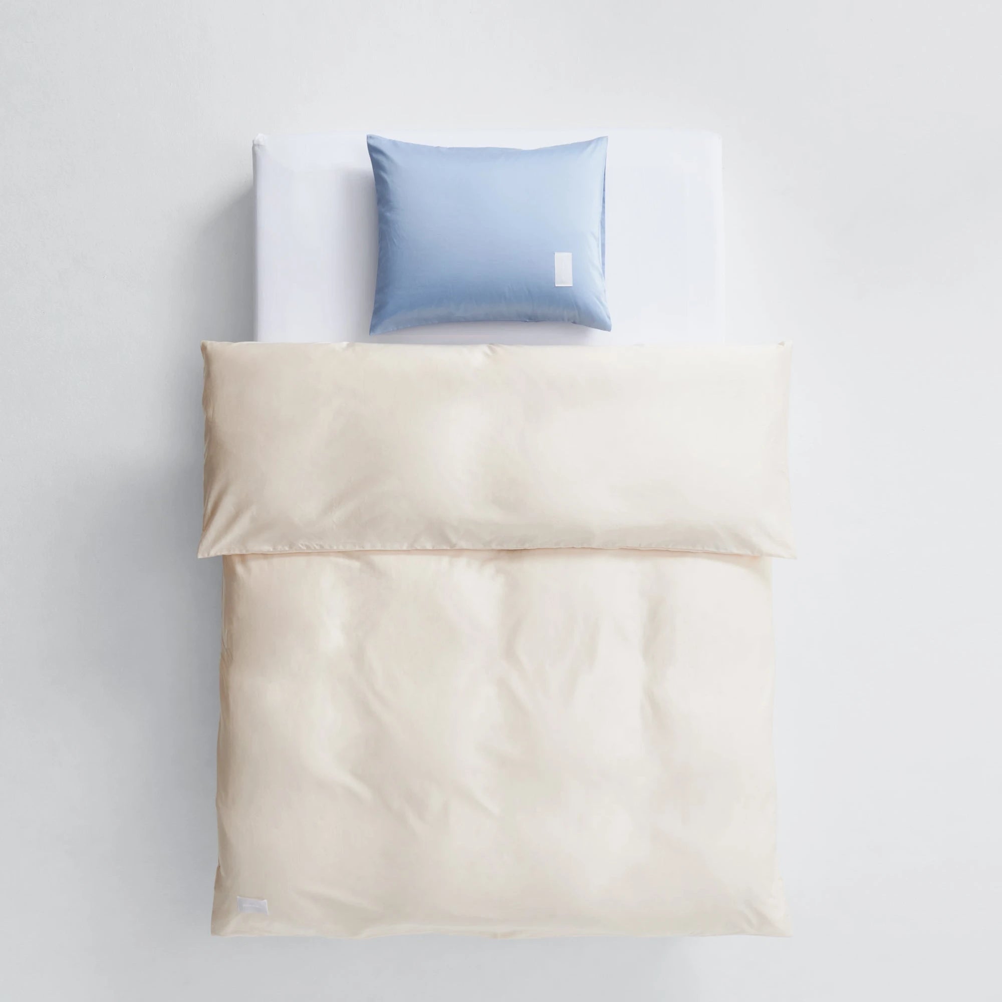 Pure Sateen Duvet Cover - Pearl