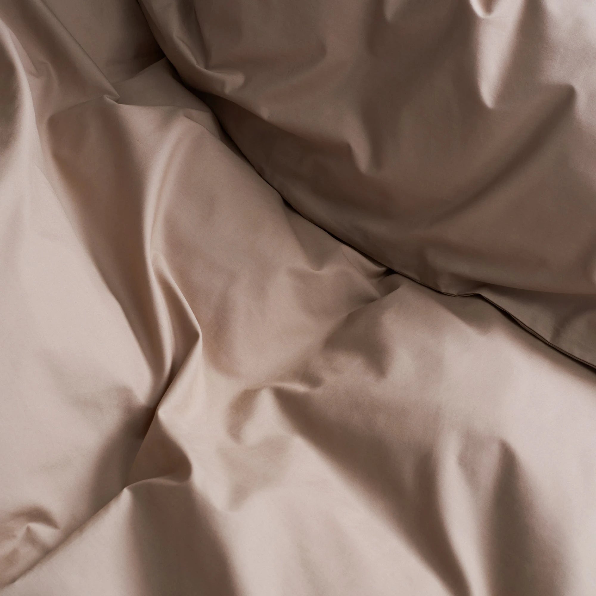 Pure Poplin Duvet Cover - Sand