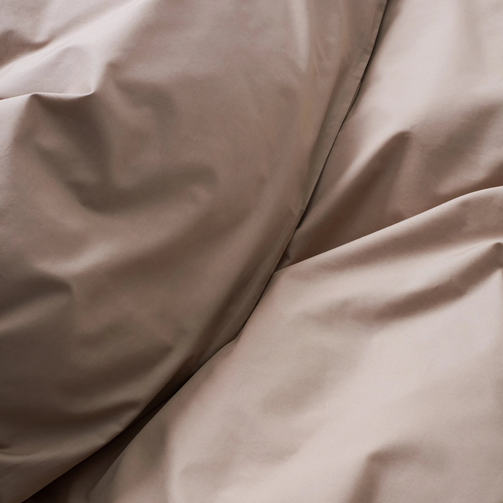 Pure Poplin Duvet Cover - Sand