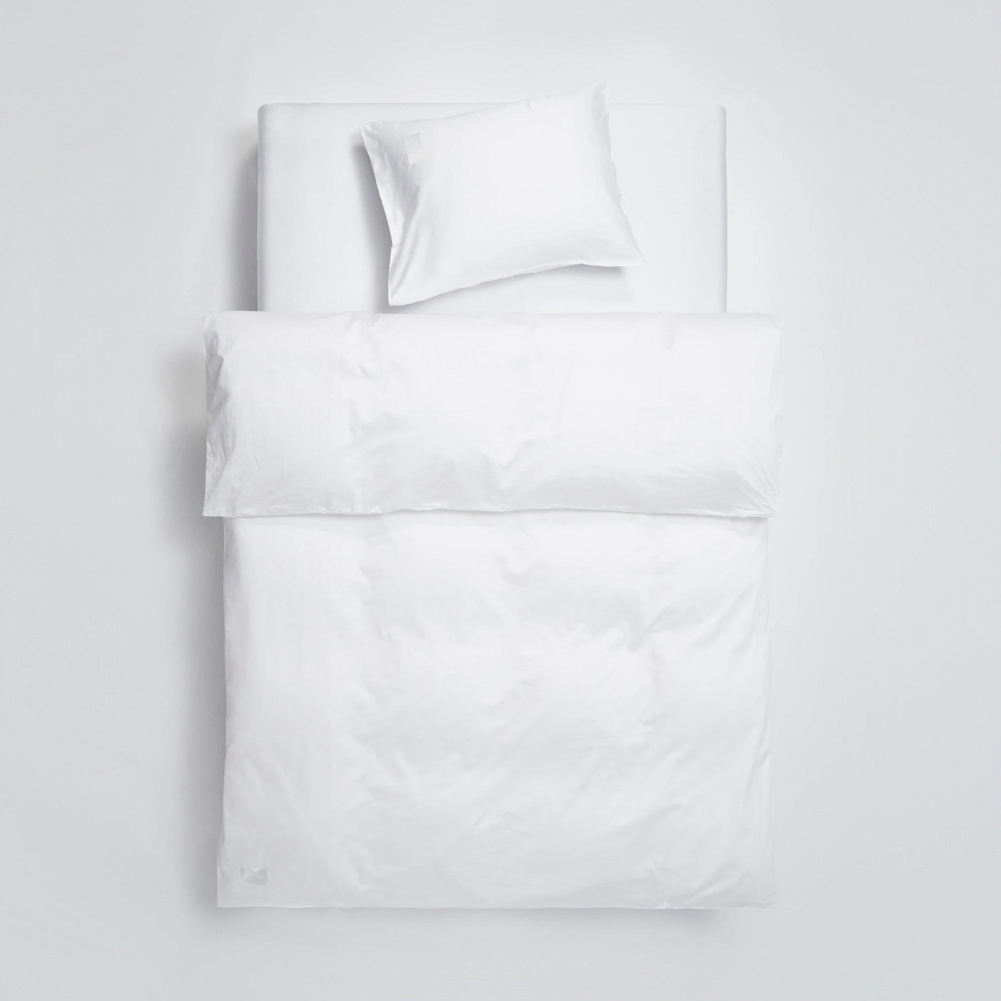 Pure Sateen Duvet Cover - White