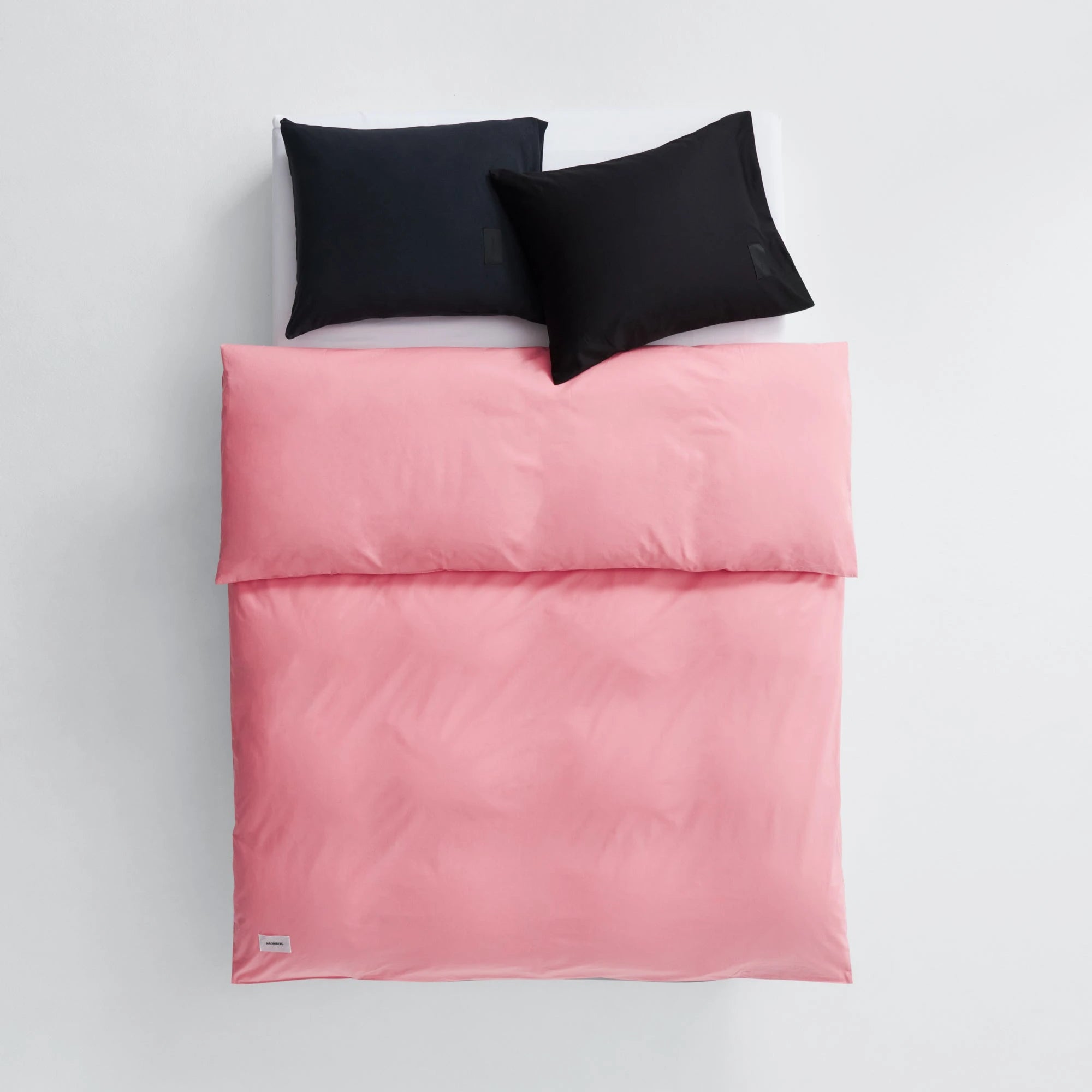 Pure Sateen Pillow Case - Black