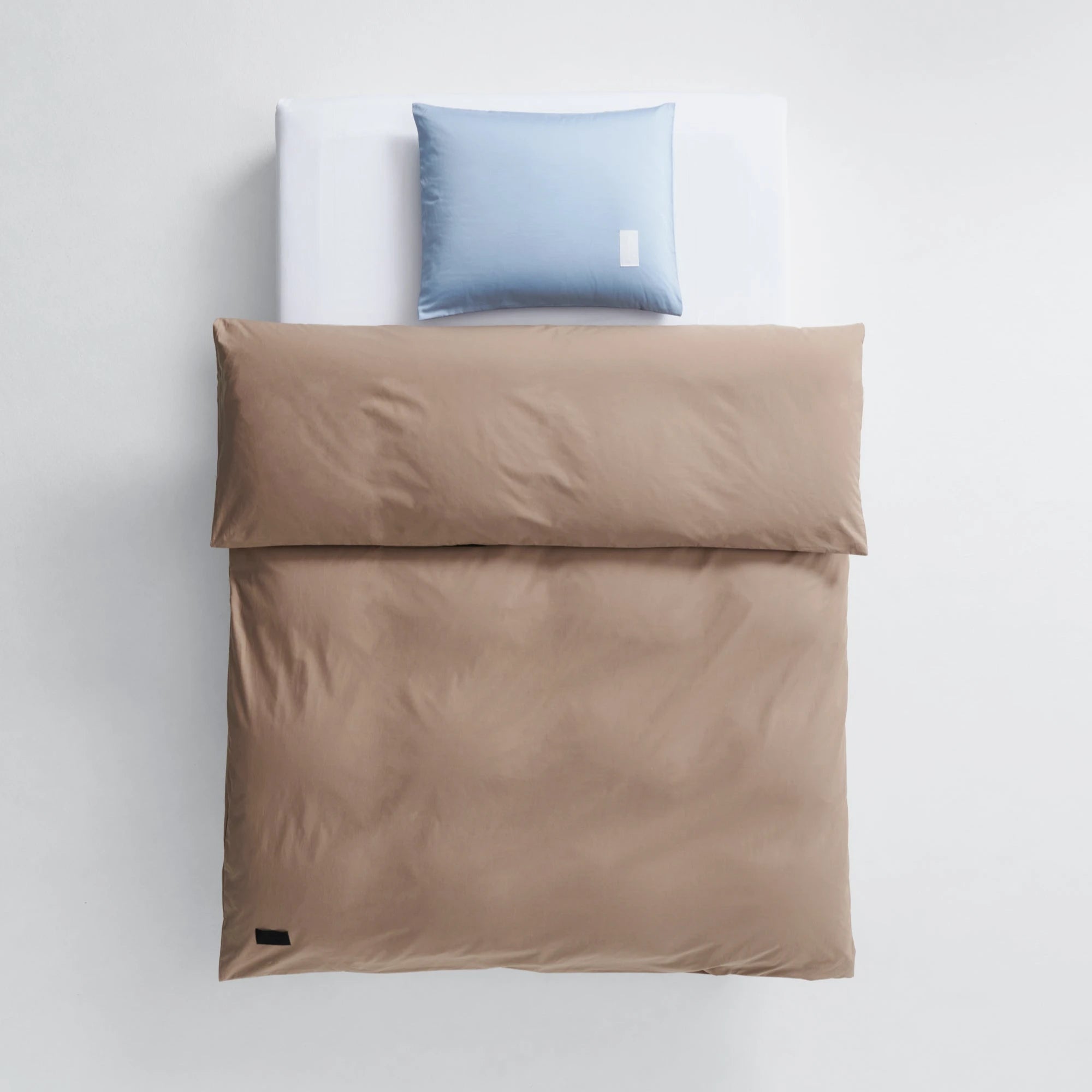 Pure Sateen Pillow Case - Haze Blue