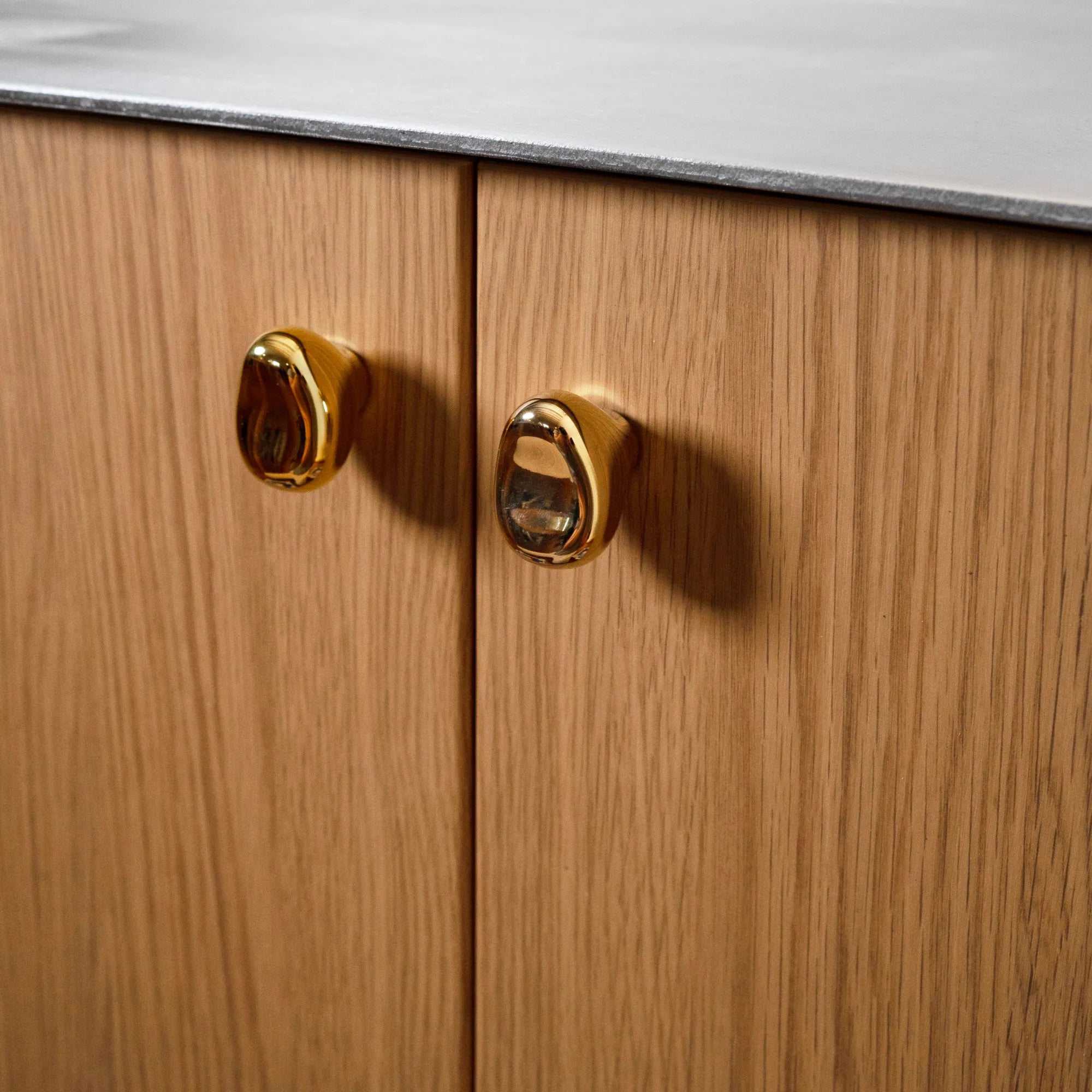 Rud Knob - Set of 2 - Brass - THAT COOL LIVING