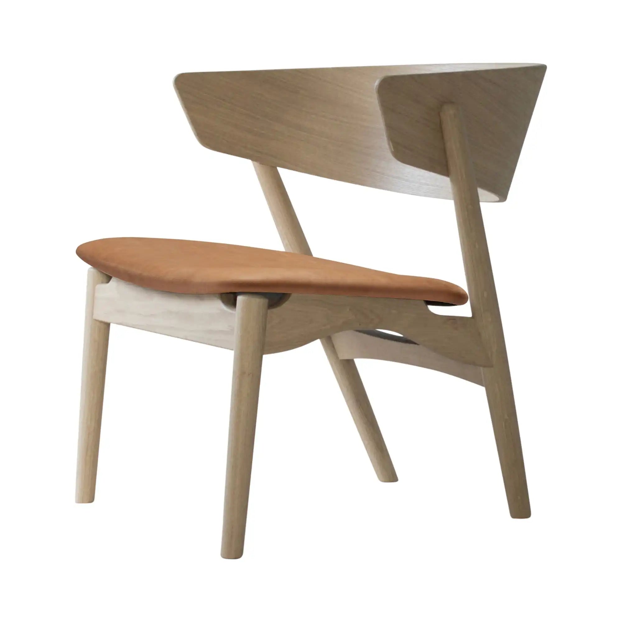 Modern and stylish No 7 Lounge Chair with comfortable cushion and sleek design