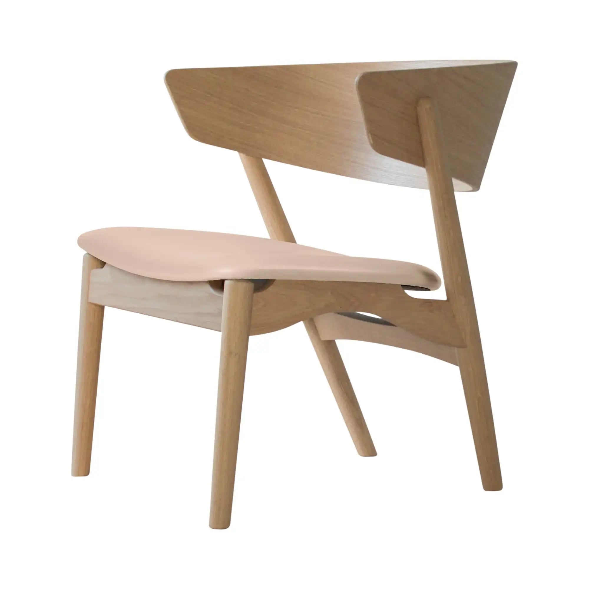 Modern No 7 Lounge Chair with plush cushioning and sleek design