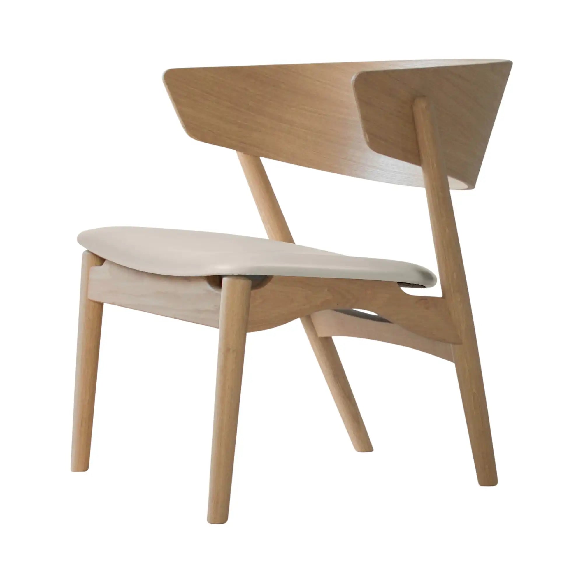Modern No 7 Lounge Chair with sleek design and comfortable cushions