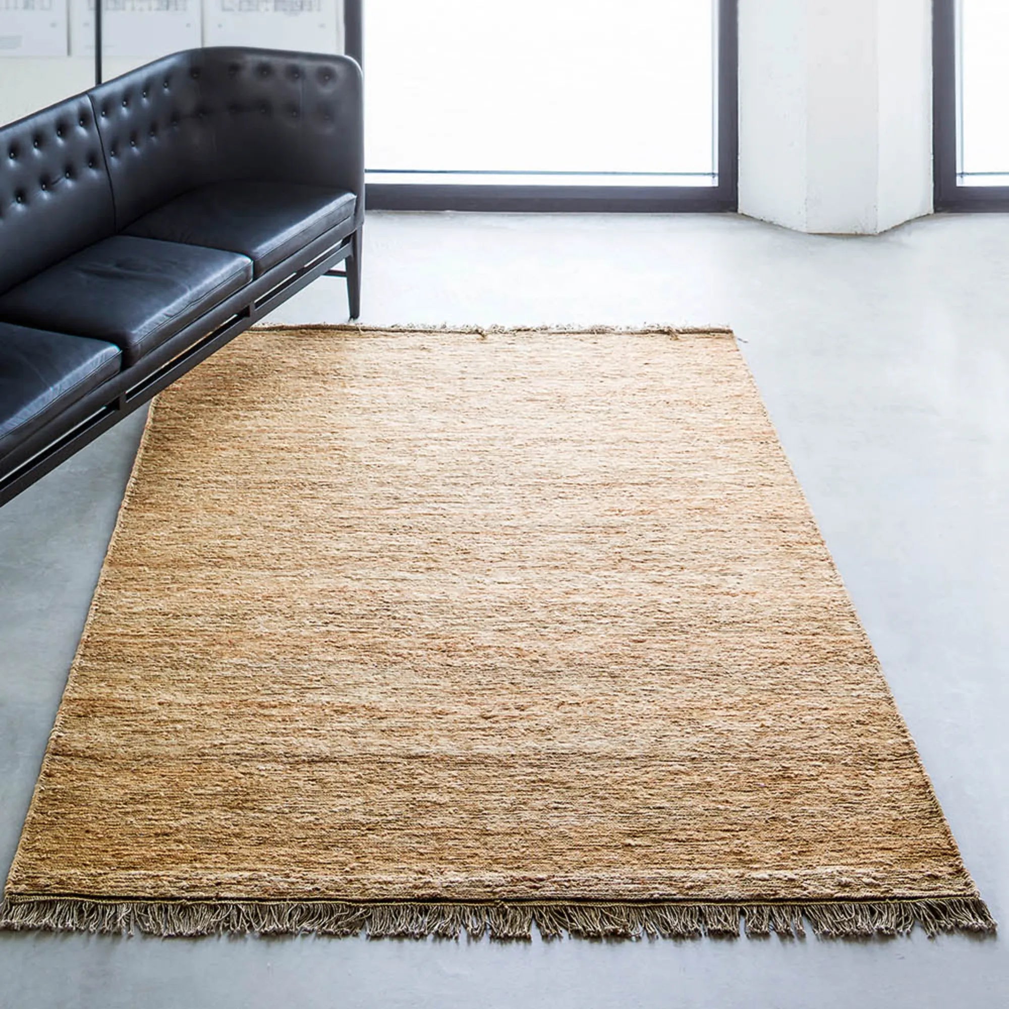 Sumace Rug with a unique blend of warm and cool tones, creating a dynamic focal point