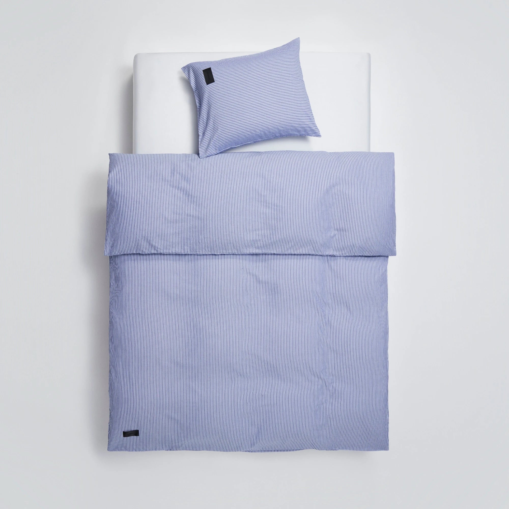 Wall Street Pillow Case - Stripe Dark Blue