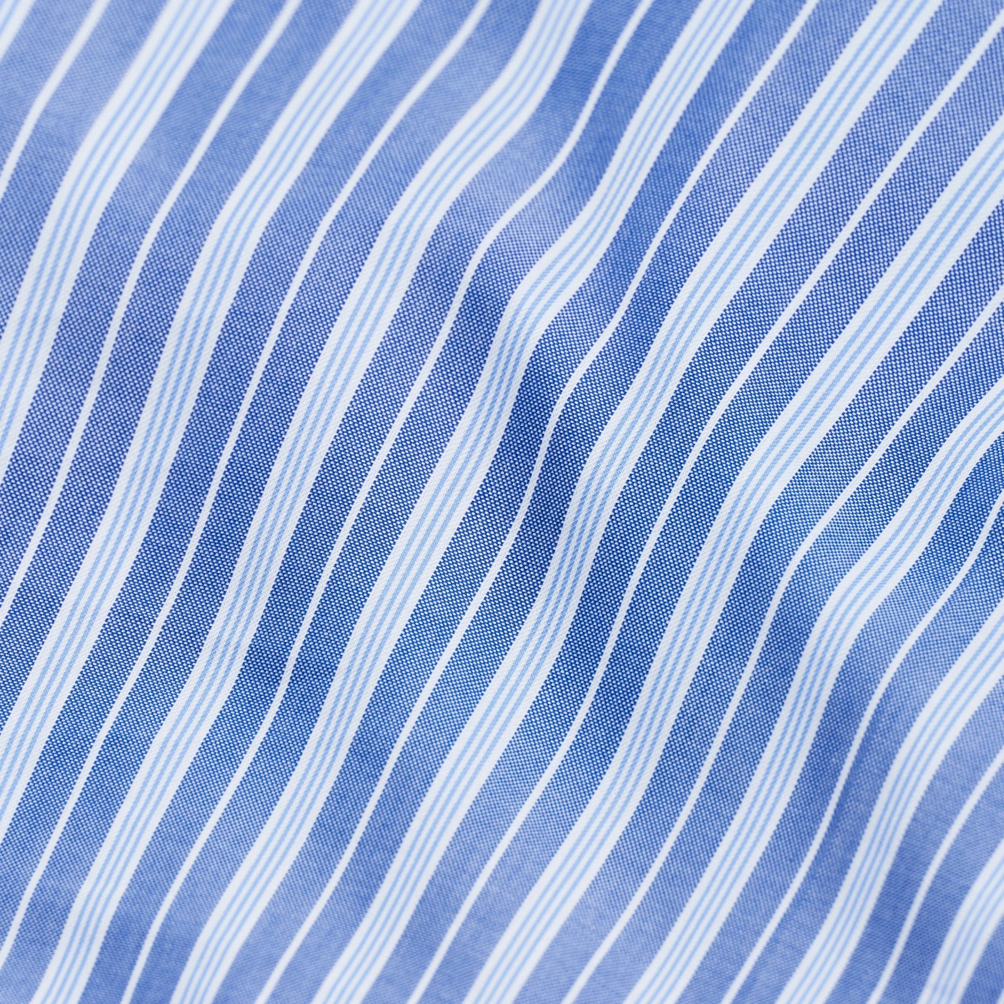 Wall Street Pillow Case - Stripe Medium Blue