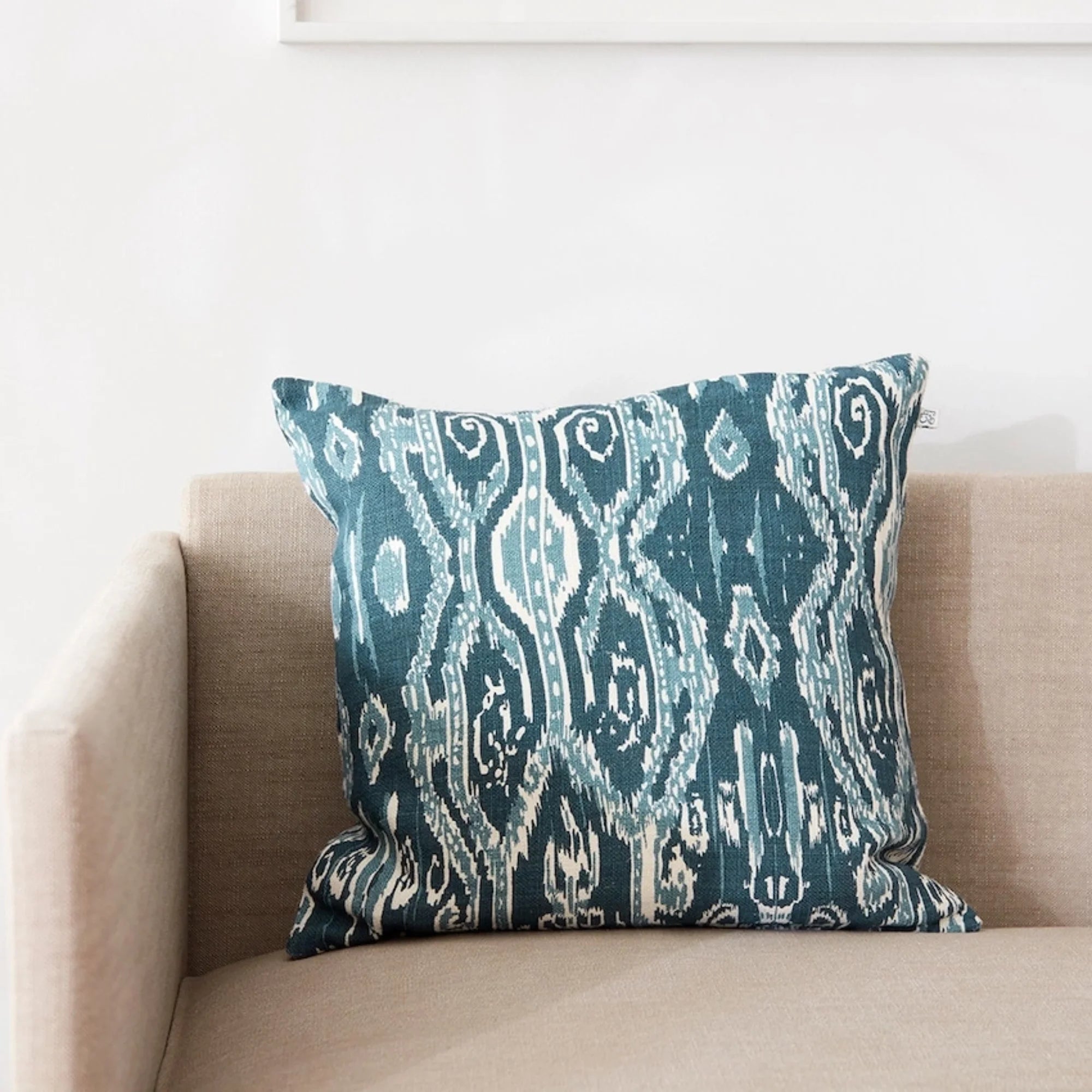 Coussin Ikat Madras