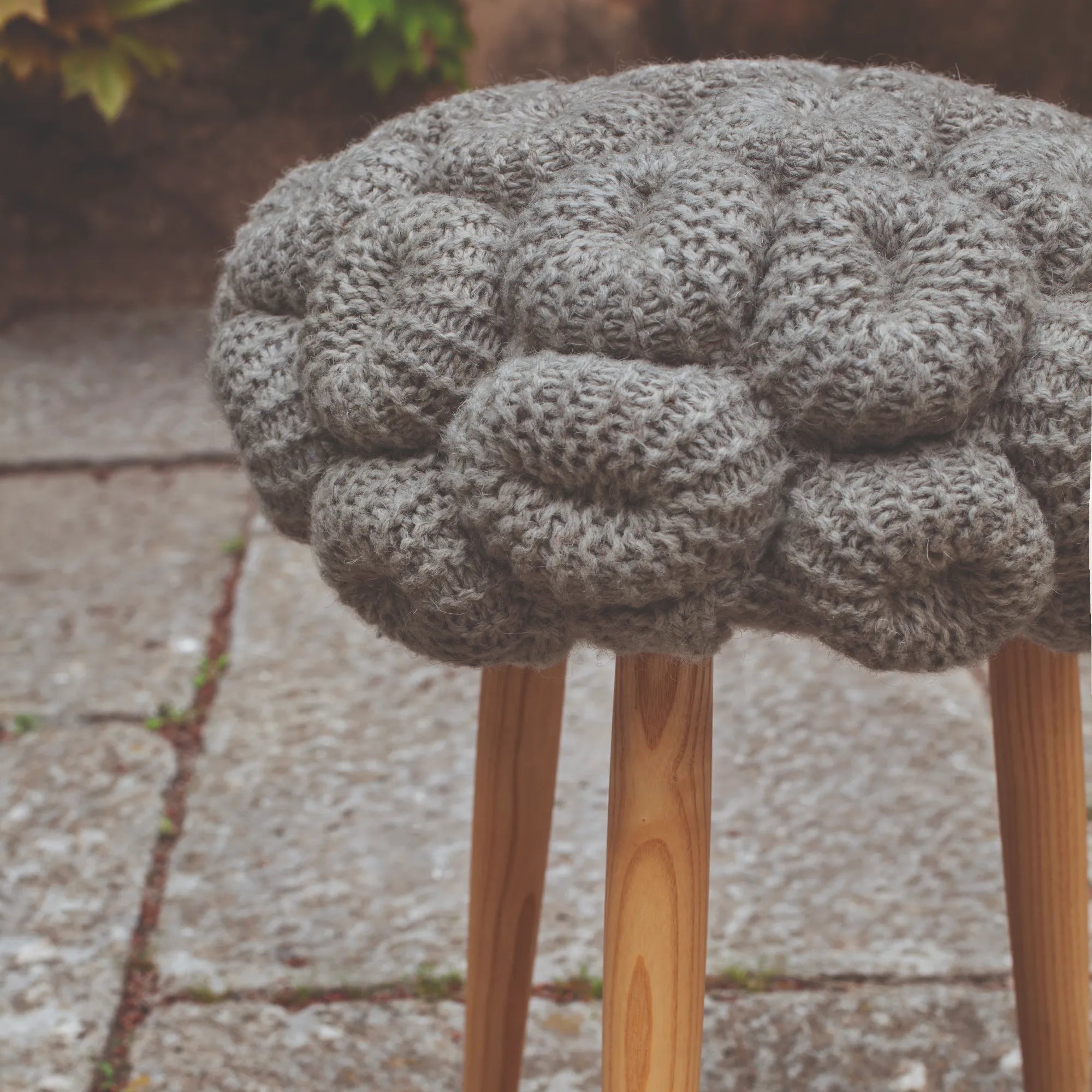 Knitted Stool