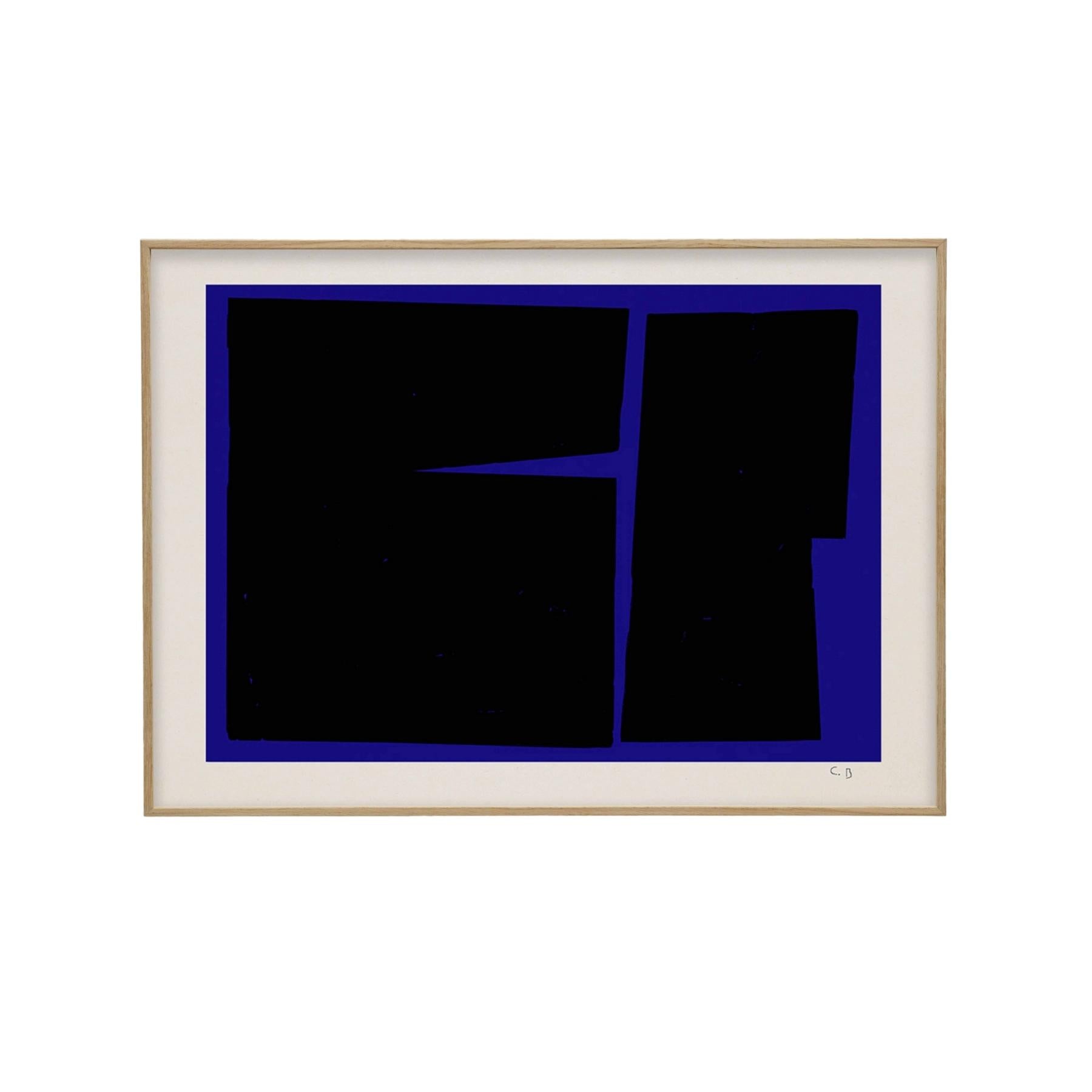Blue Geometric 02