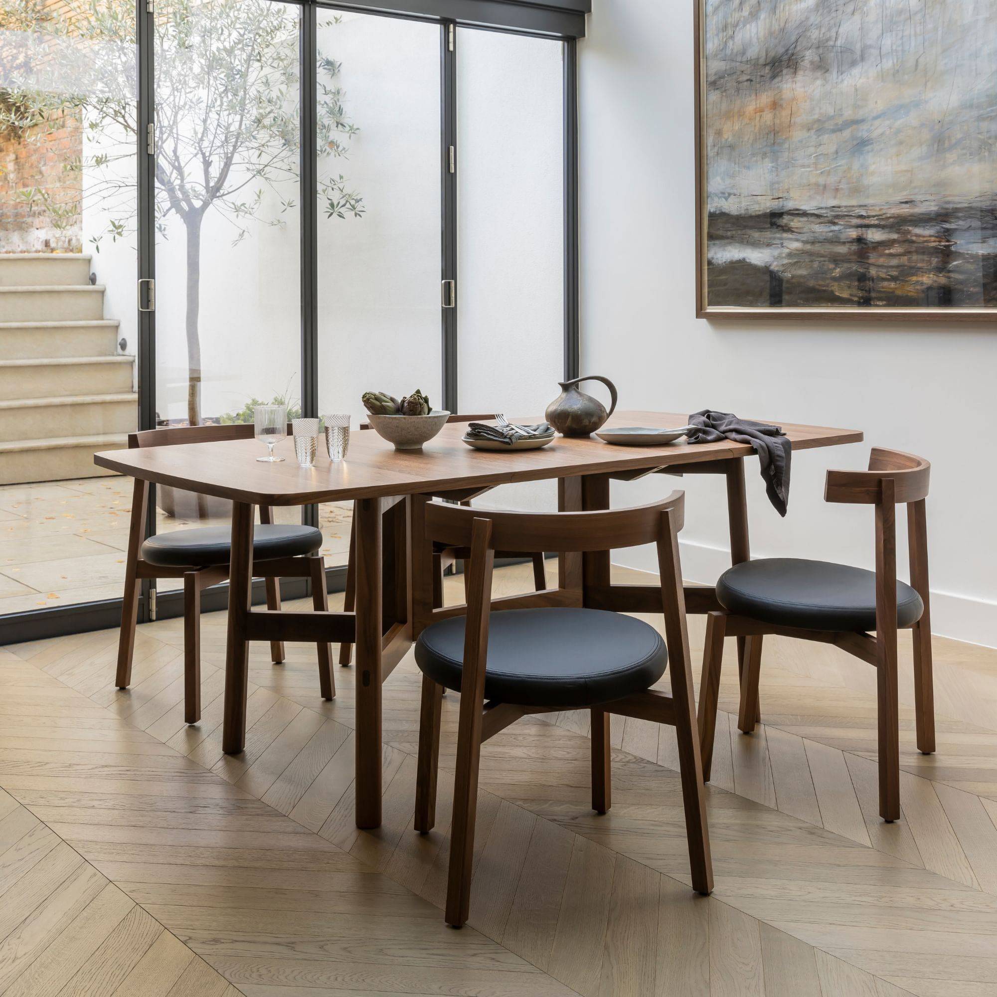 Marlow Drop Leaf Table | Walnut - THAT COOL LIVING