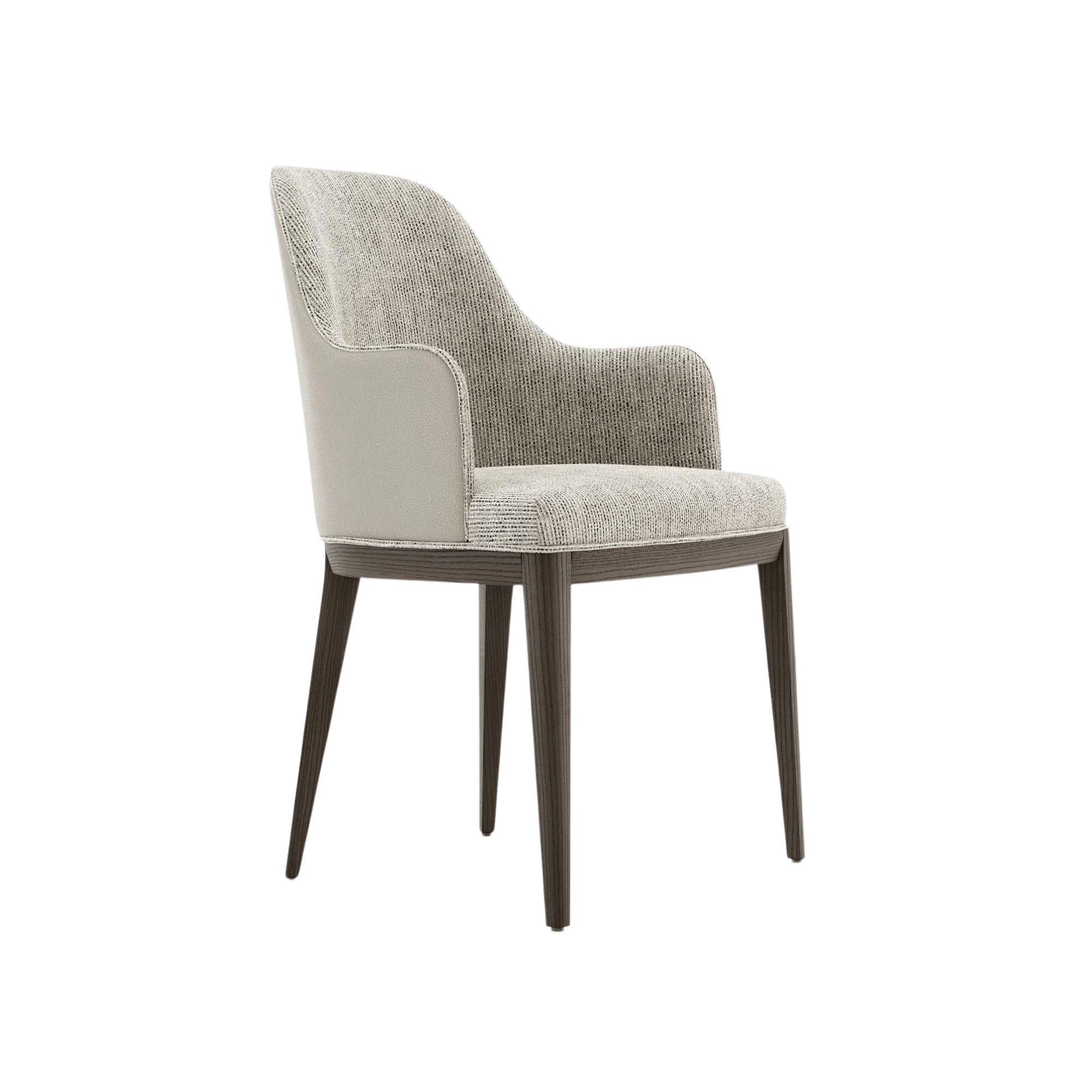 Anna Chair With Armrest - Wood
