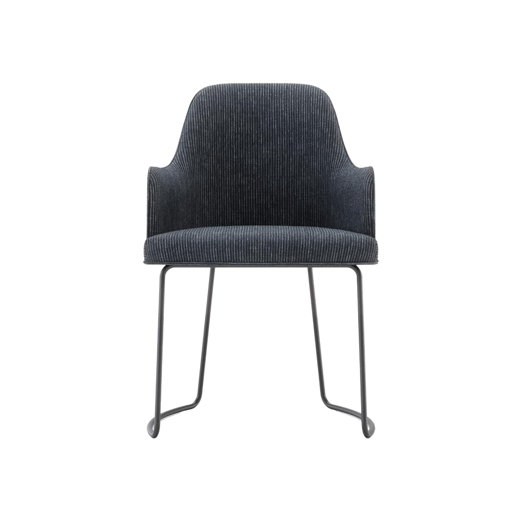 Anna Chair With Armrest - Metal