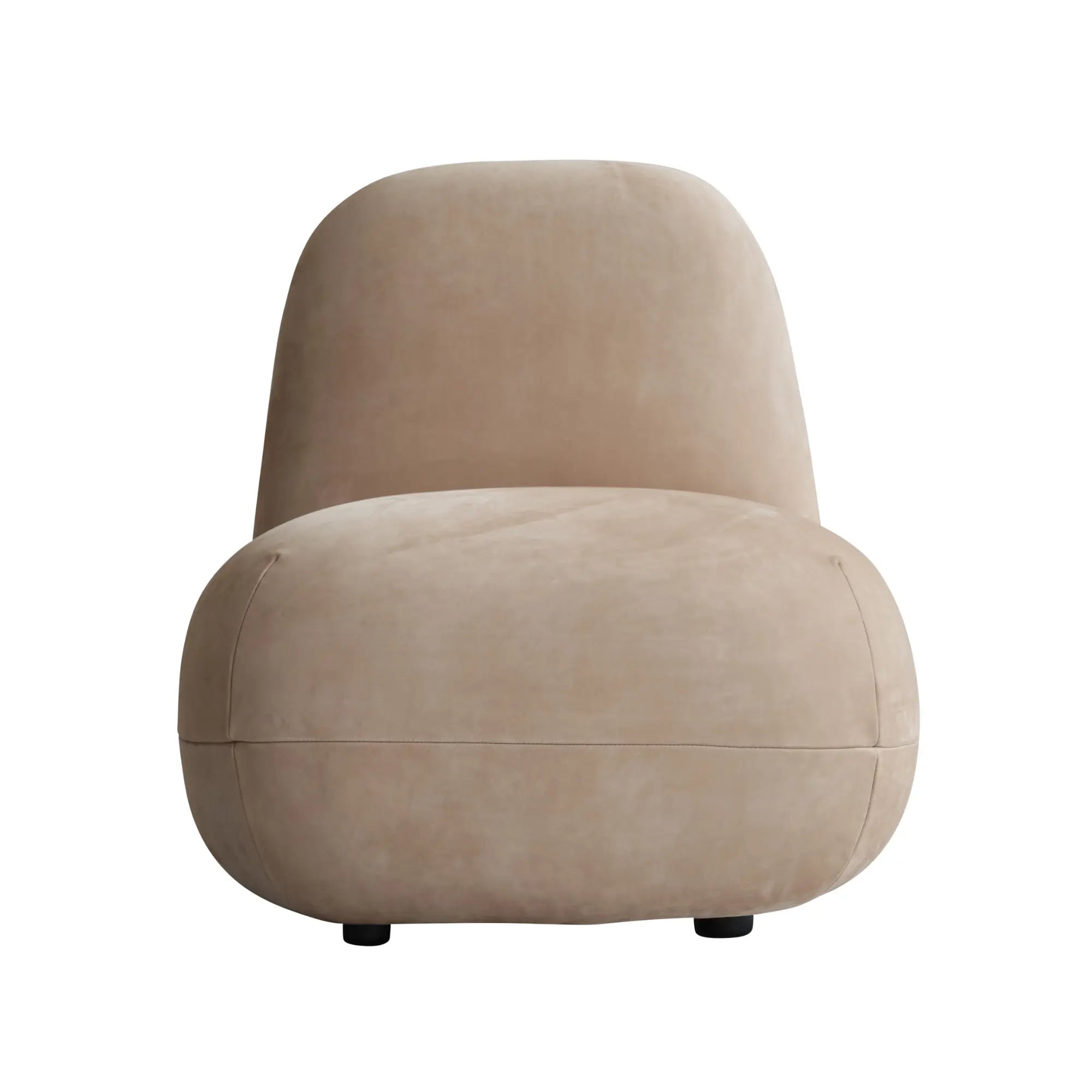 Contemporary flat toe lounge chair with adjustable reclining feature