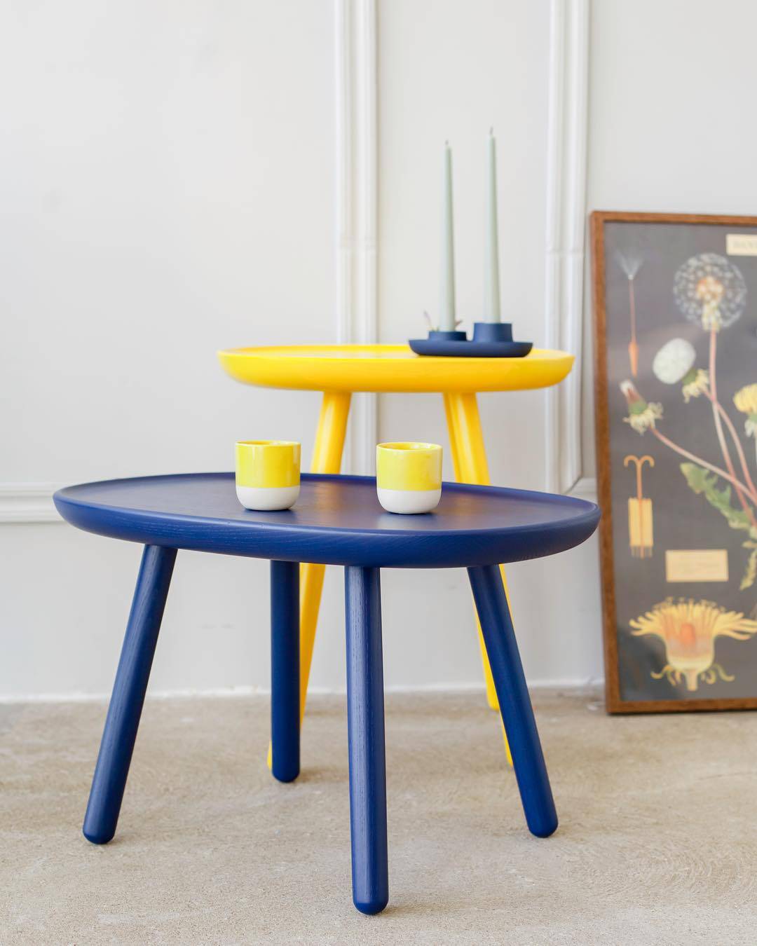 Naïve Side Table - Yellow - THAT COOL LIVING