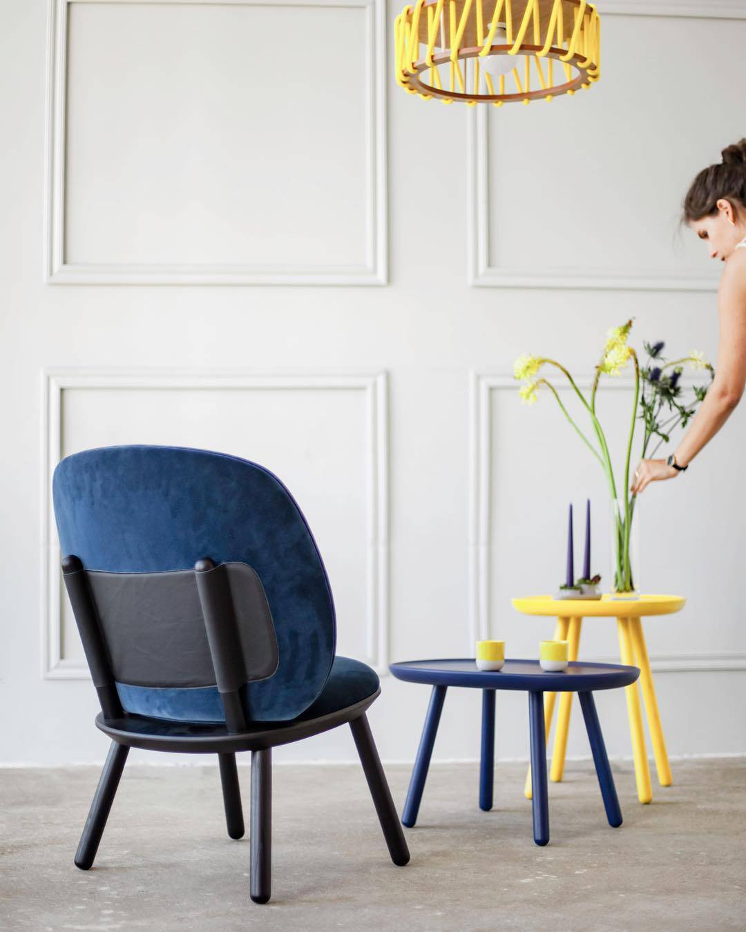 Naïve Side Table - Yellow - THAT COOL LIVING