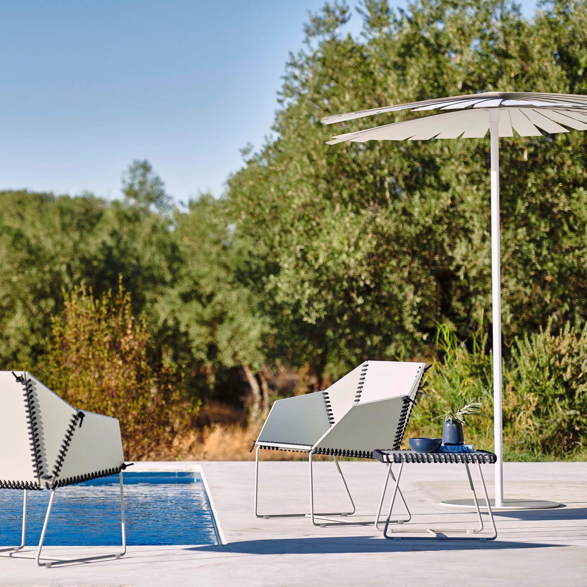 Ensombra Folding Parasol with Table