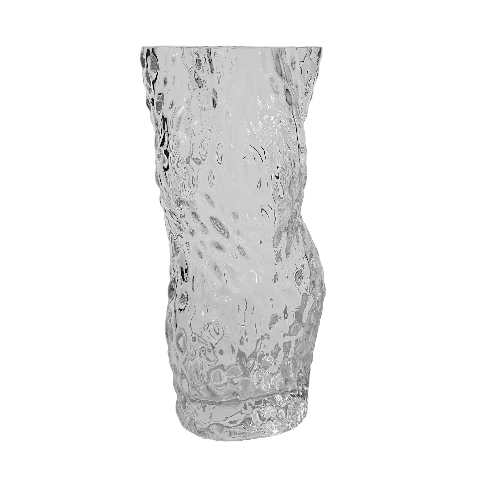 Ostrea Rock Glass Vase - Clear - THAT COOL LIVING