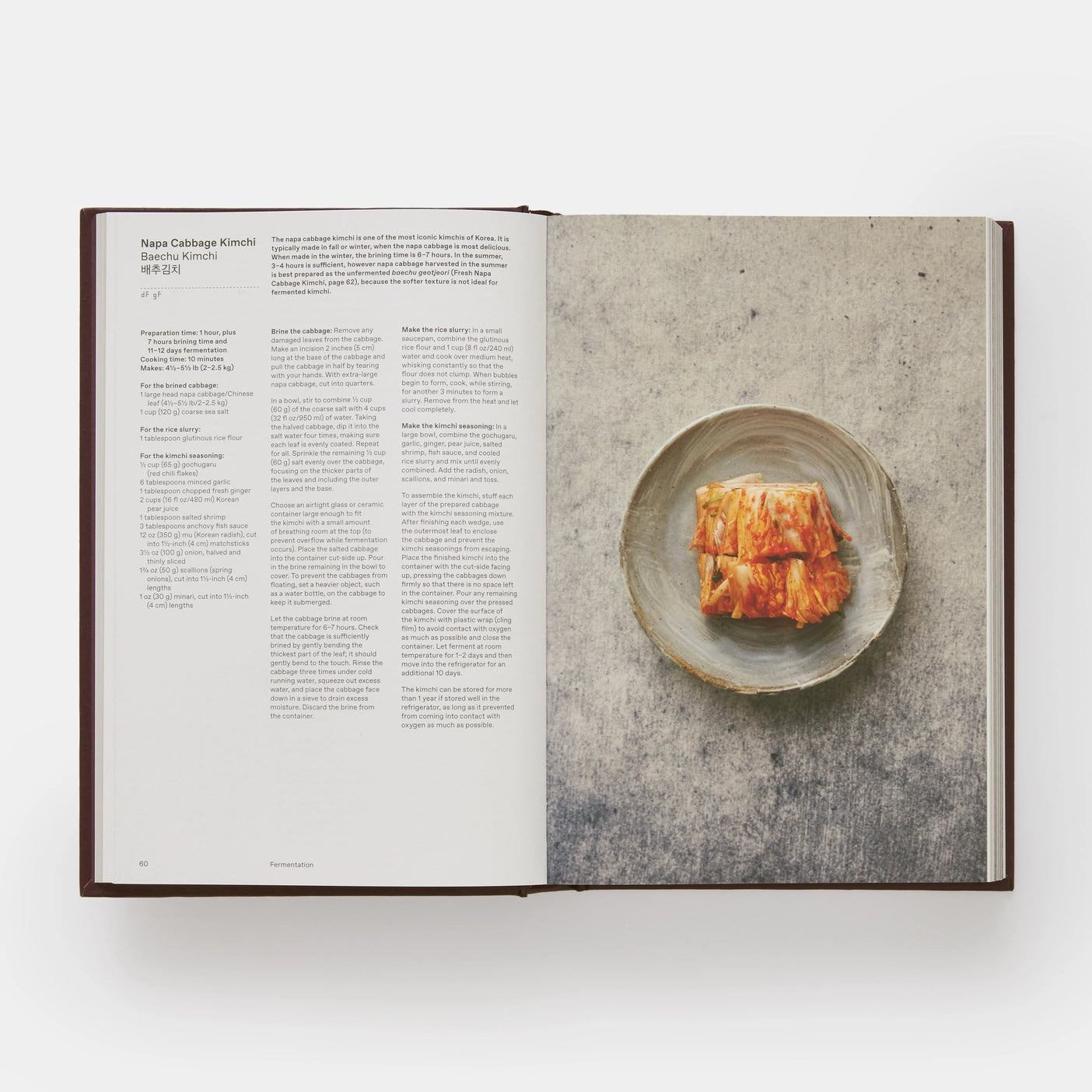 Le livre de recettes coréennes
