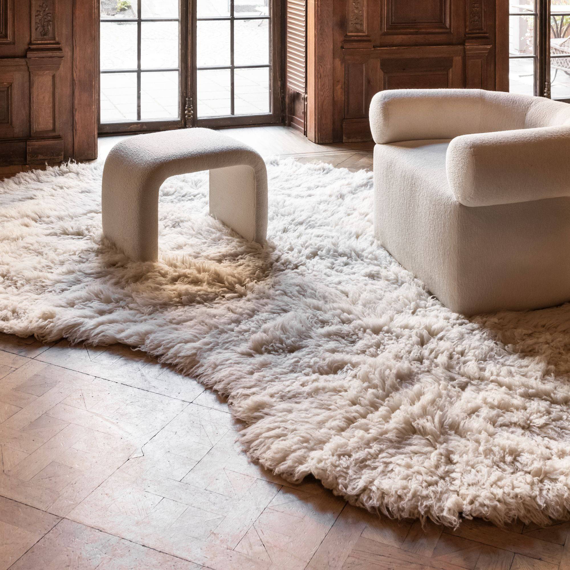 Residue Shaggy Wool Rug - THAT COOL LIVING