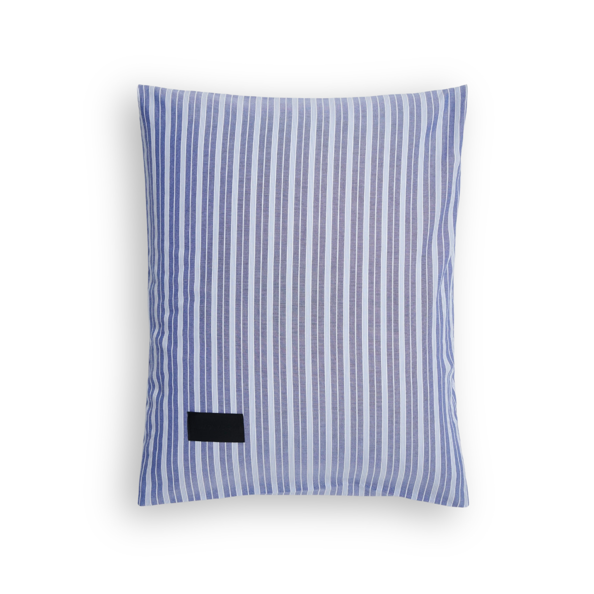 Wall Street Pillow Case - Stripe Medium Blue