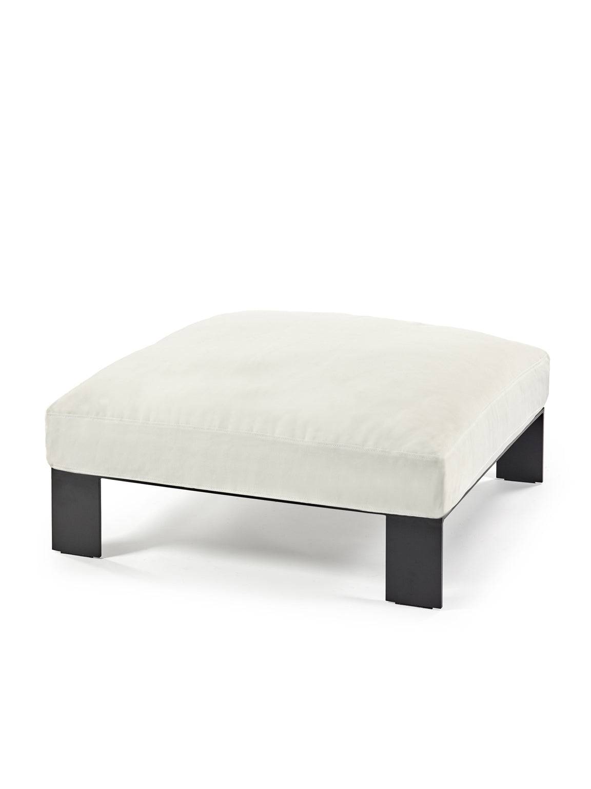 Mombaers Outdoor Ottoman - Snow White - THAT COOL LIVING