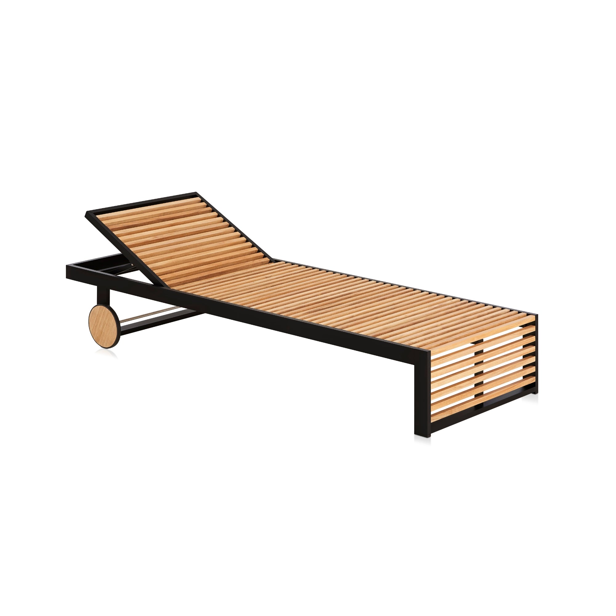 DNA Teak Chaise Lounge Sunbed Gandia Blasco