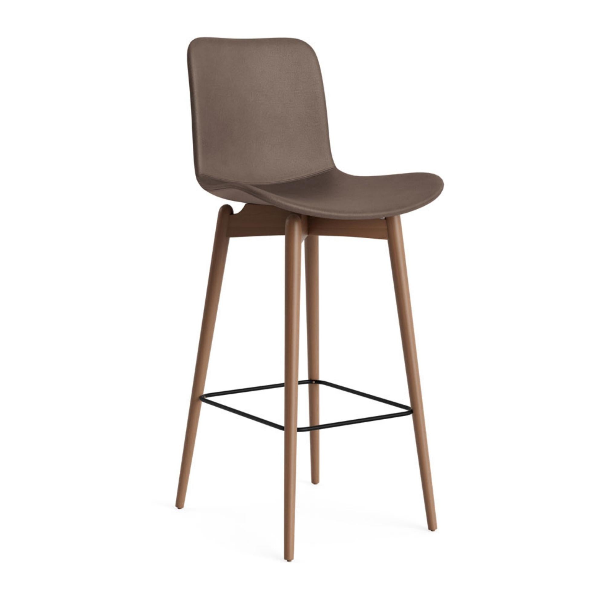 Langue Bar Chair - Leather Bar Stool NORR11