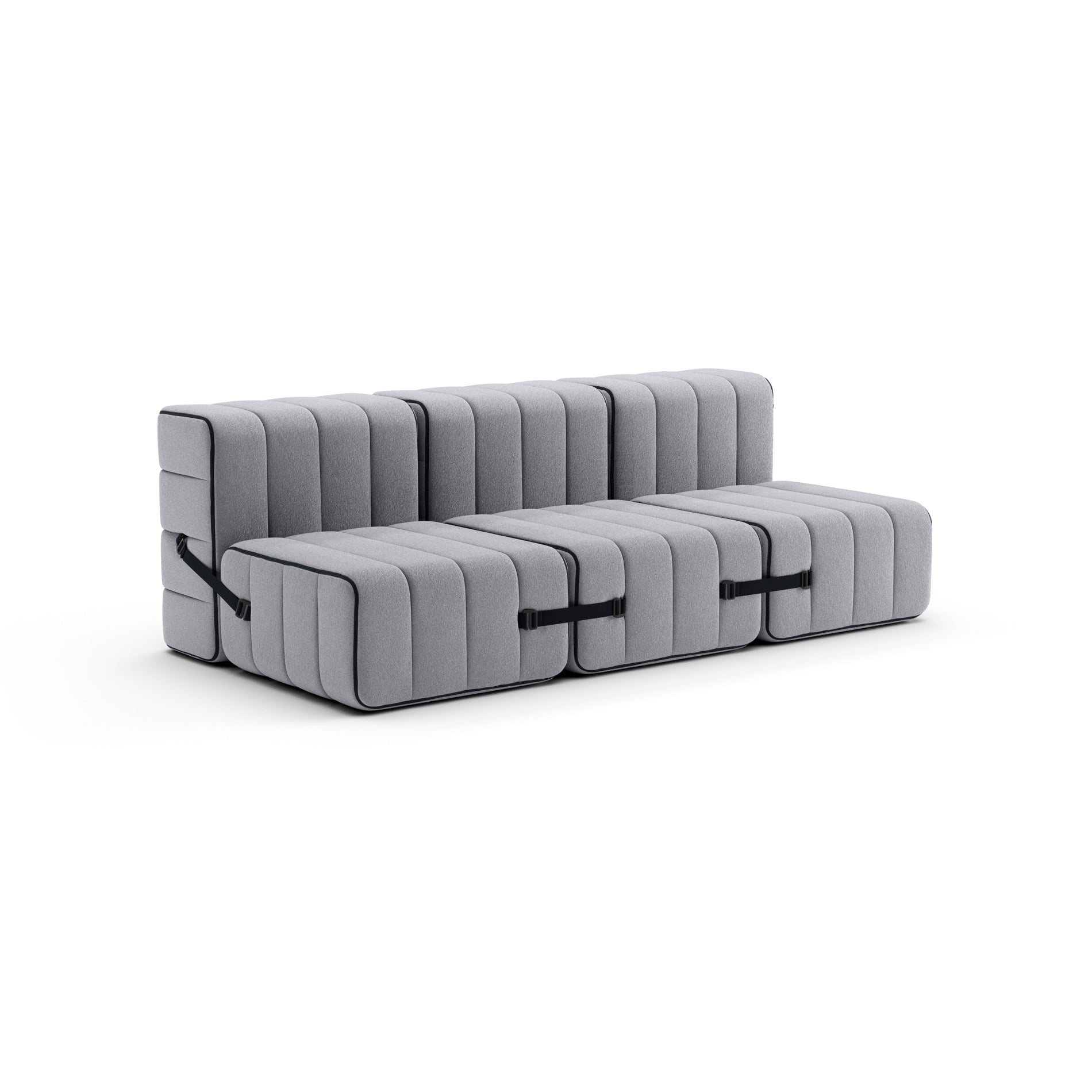 Curt Sofa System - Jet Light Grey - THAT COOL LIVING